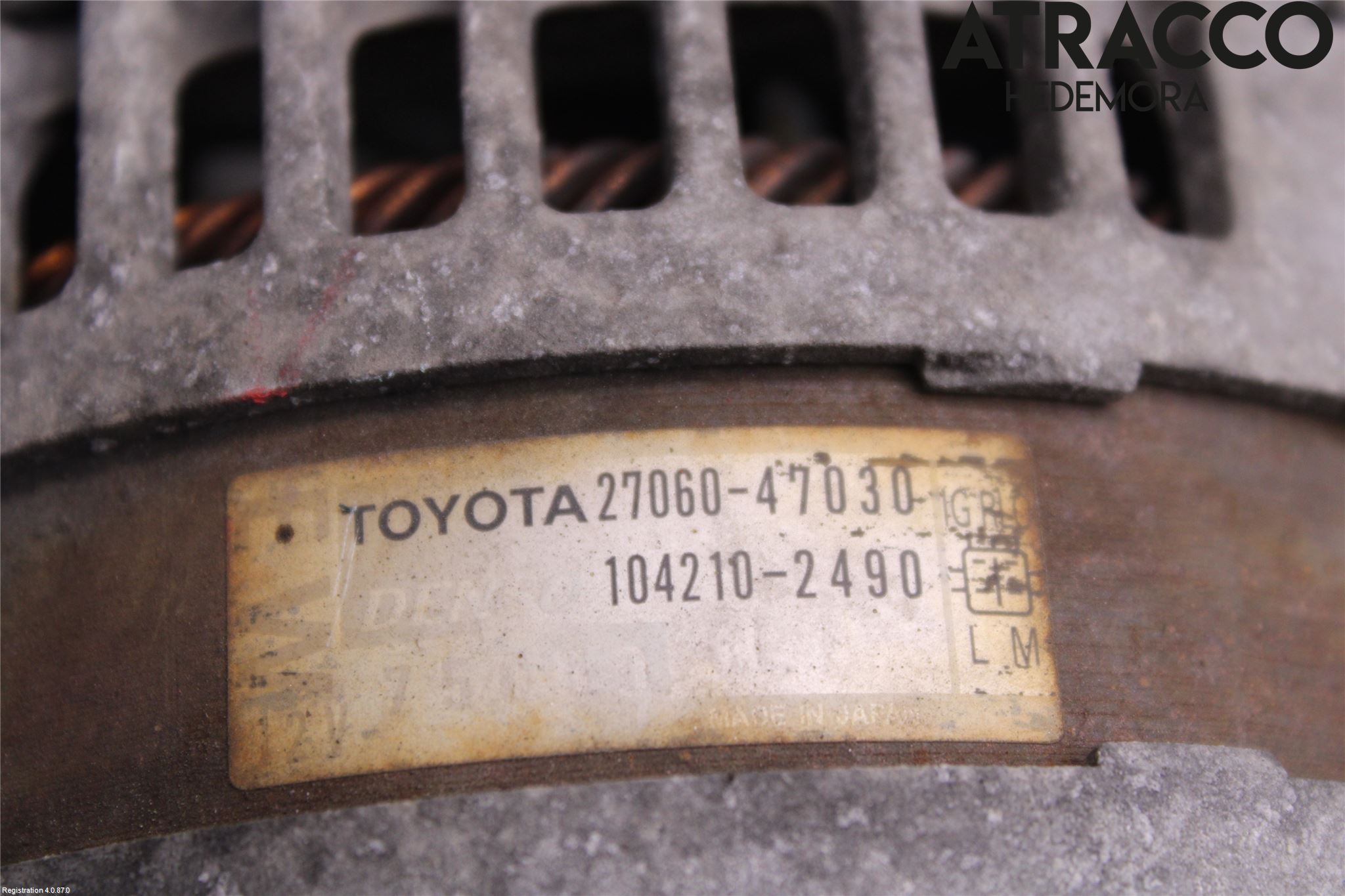 Toyota URBAN CRUISER Generator