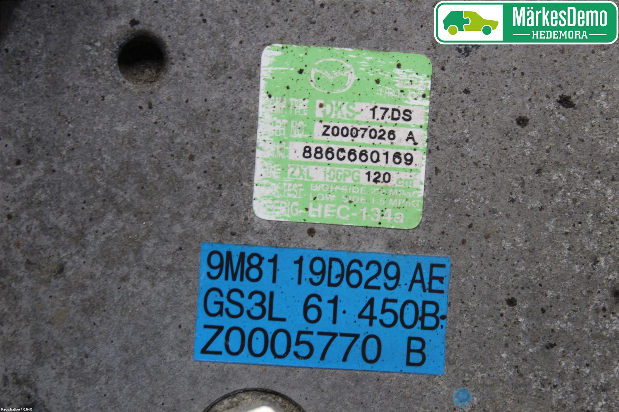 Mazda ÖVRIGT/DIREKTIMPORT Ac Kompressor