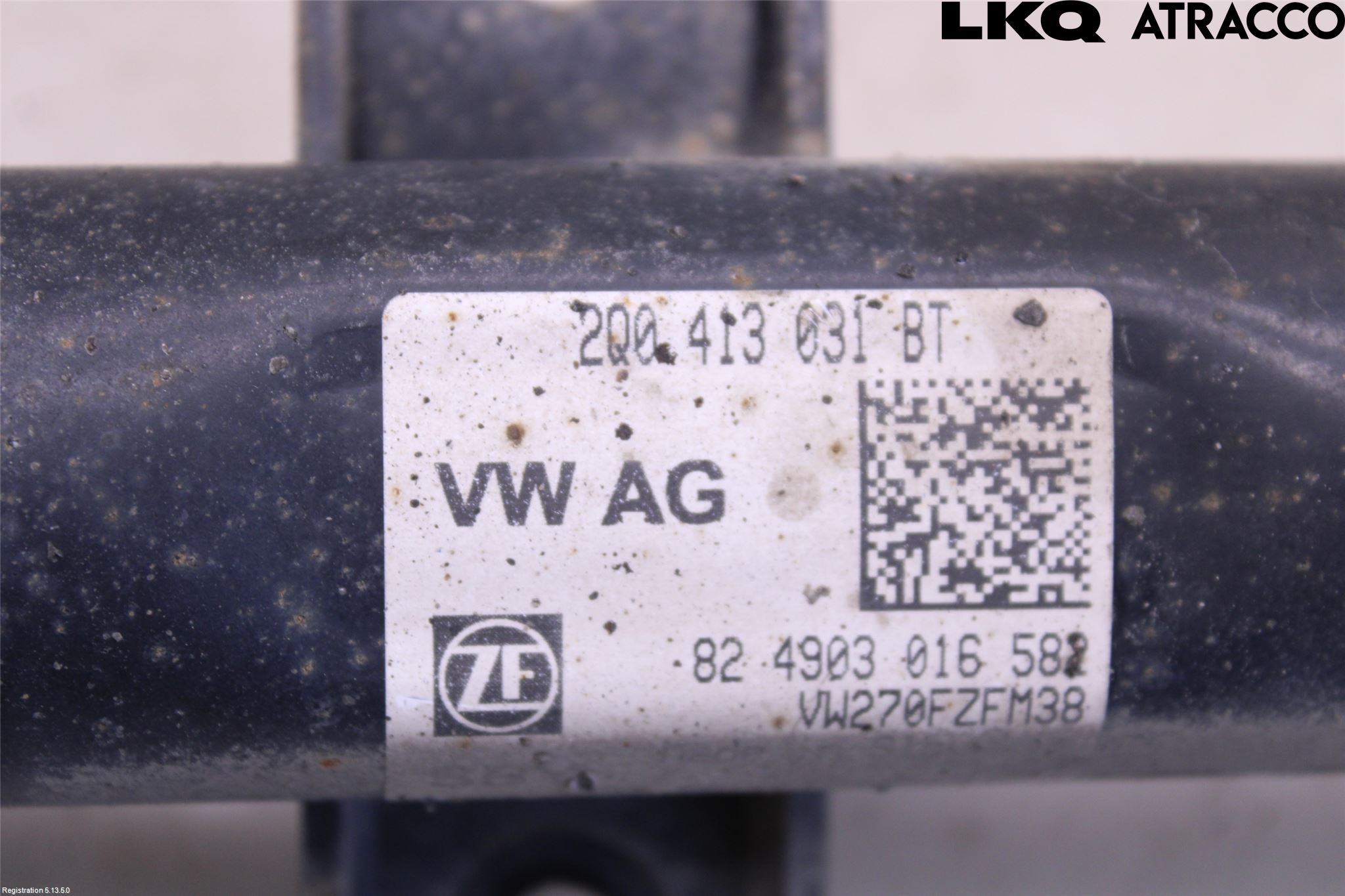Volkswagen VW POLO VI 18->> Fjäderben Fram Vänster
