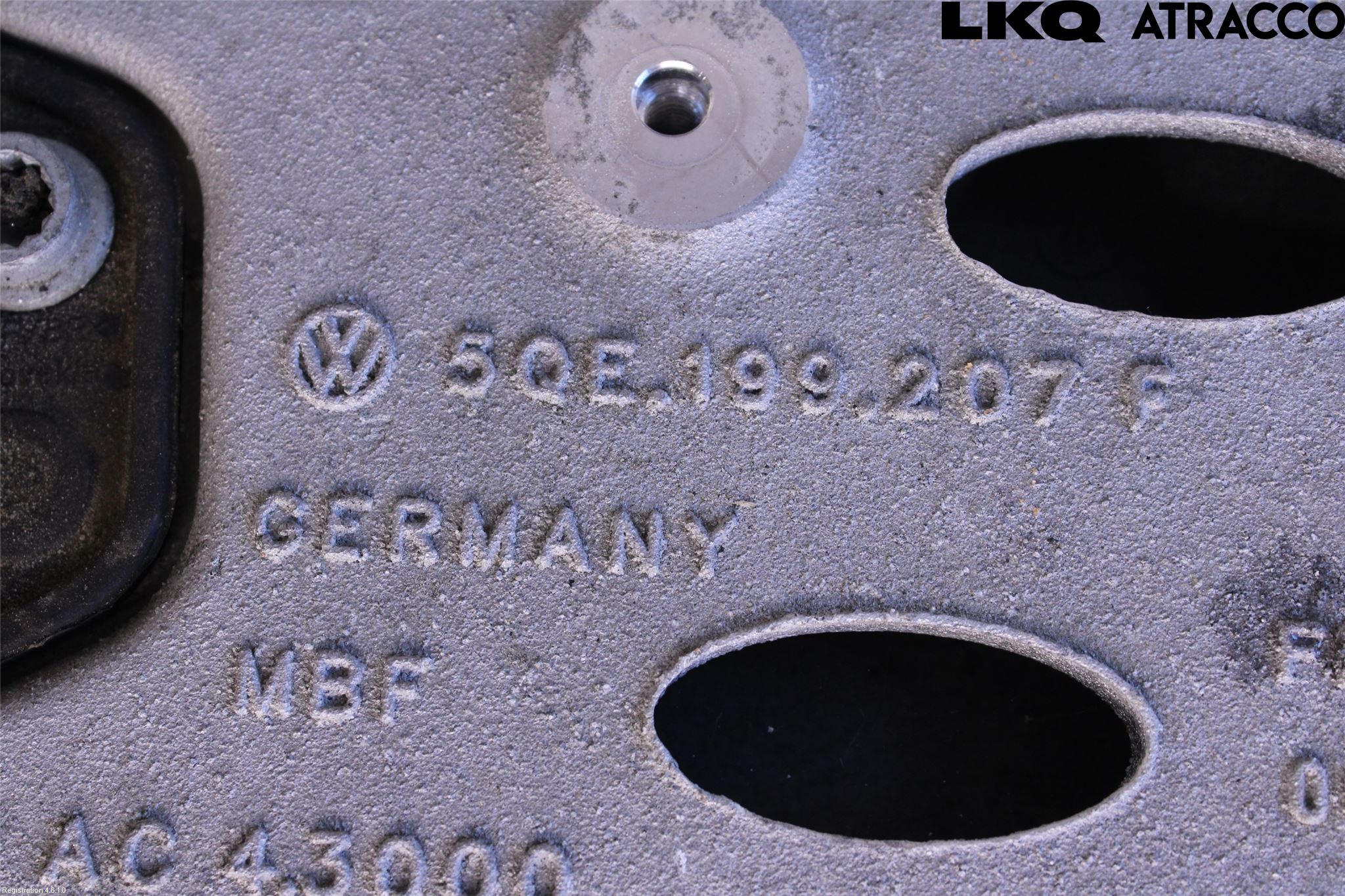 Volkswagen VW GOLF / E-GOLF VII 13-20 Motorbalk