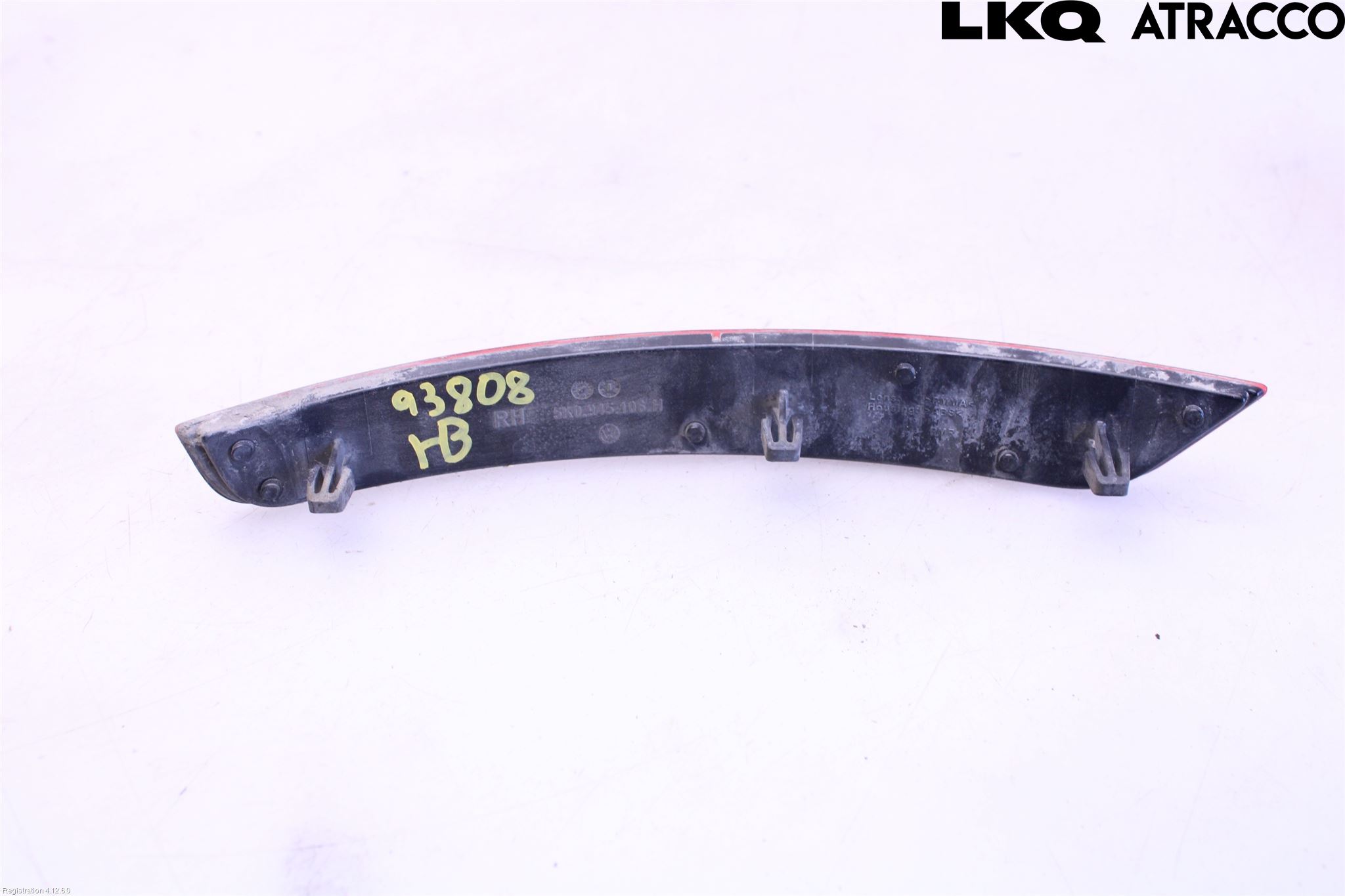 Volkswagen VW GOLF VI 09-13 Dimljus/Reflex Bak