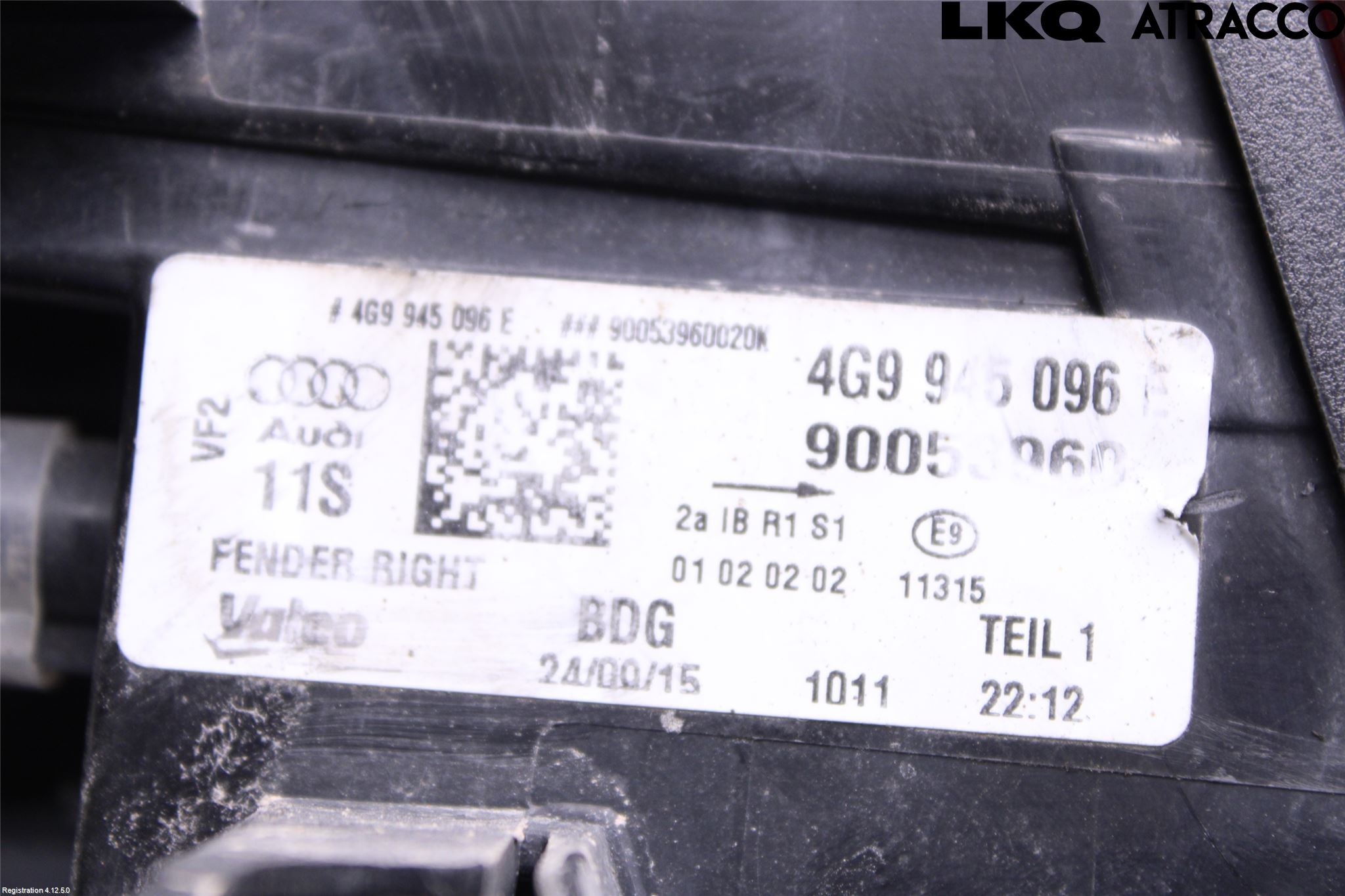 Audi A6 ALLROAD 12-18 Bakljus Höger