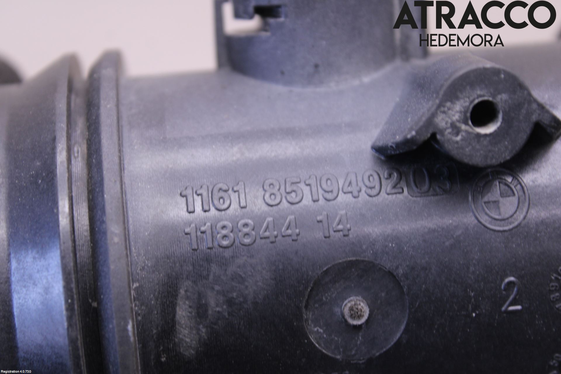BMW 3 F30/F31/F80 12-19 Laddluft-Intercoolerrör