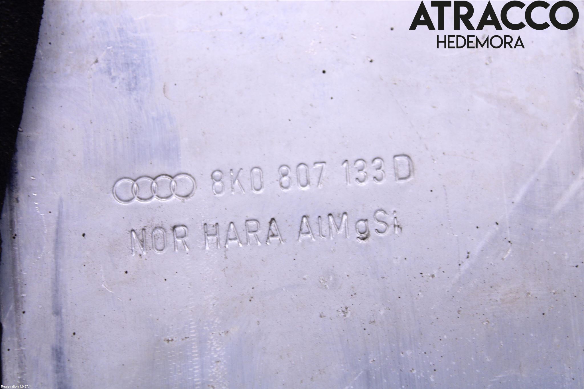 Audi A4/S4 08-11 Stötfångarbärjärn Fram