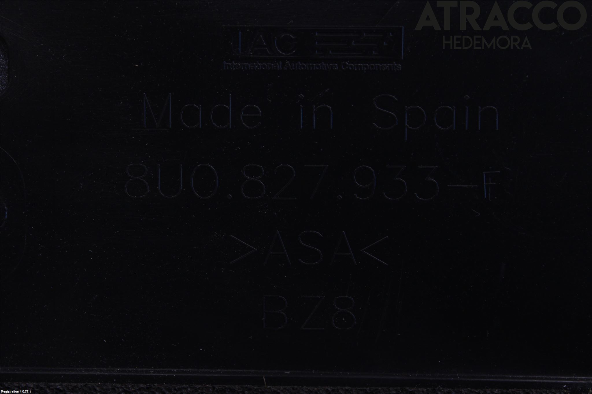 Audi Q3 8U 12-18 Spoiler Baklucka