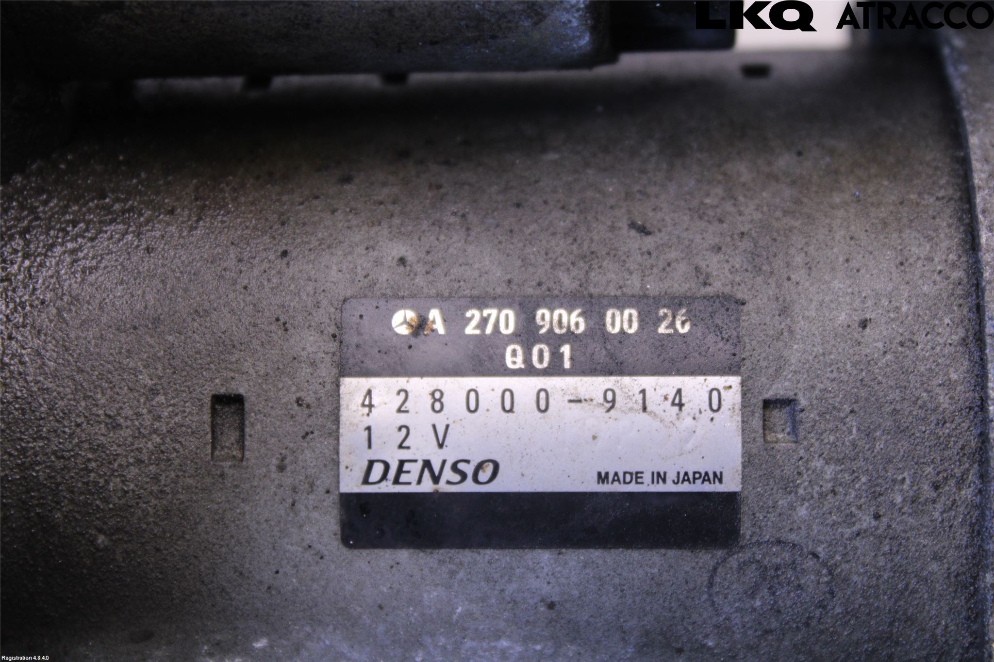 Mercedes-Benz MB A-KLASS (W176) 13-18 Startmotor Diesel