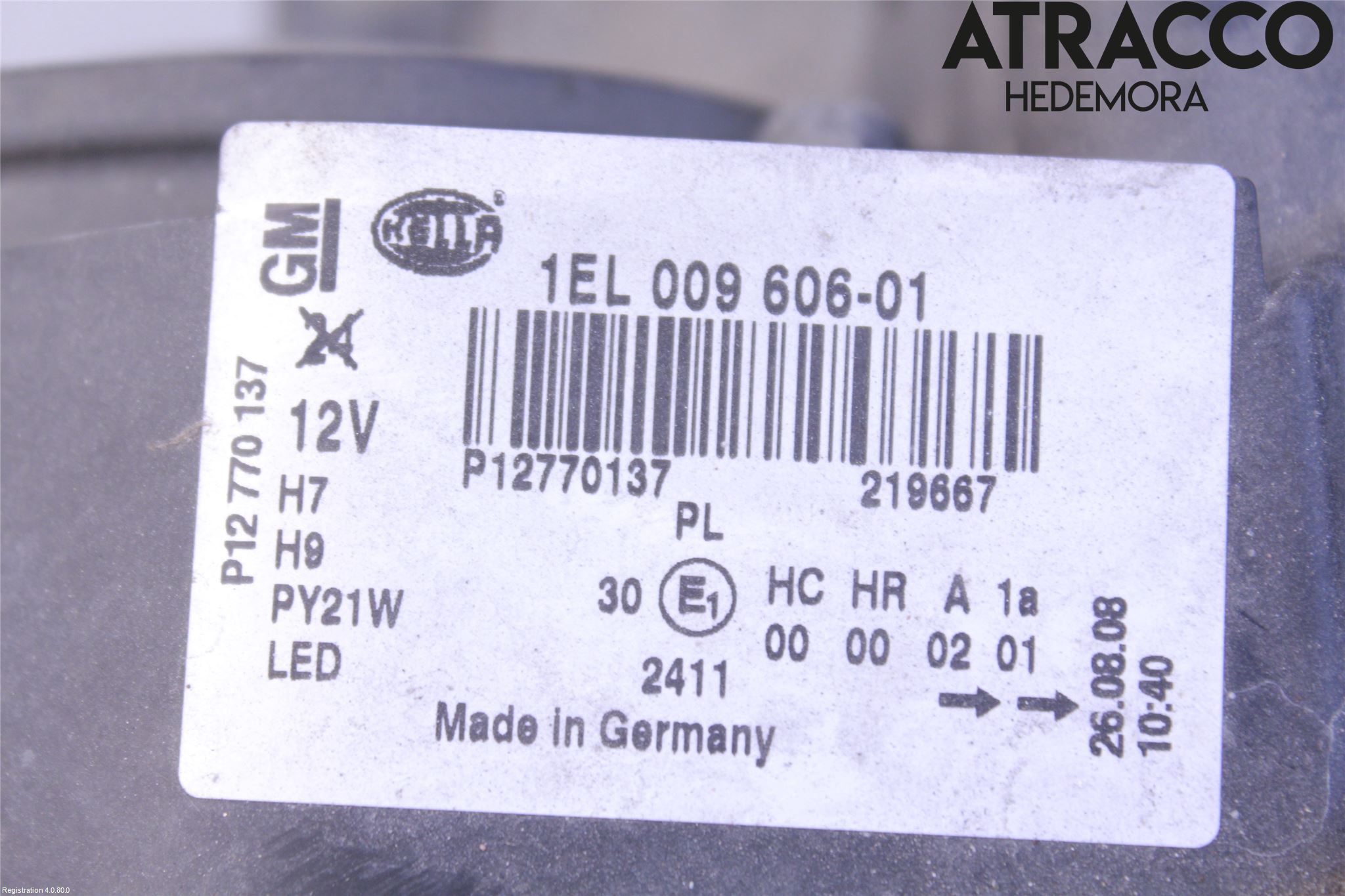 Saab 9-3 VER2/VER3 08-15 Strålkastare Vänster