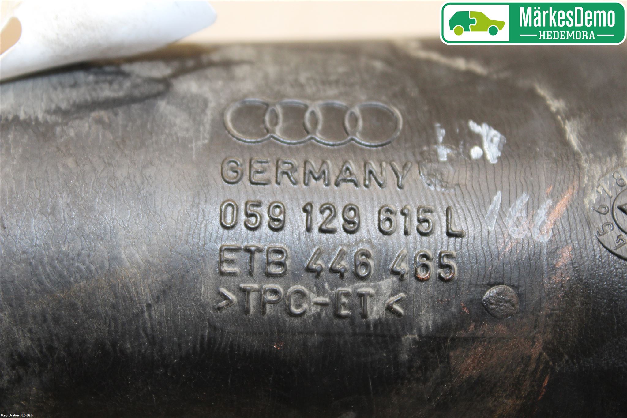 Audi A6/S6 4G 11-18 Injgummibälg-Slang