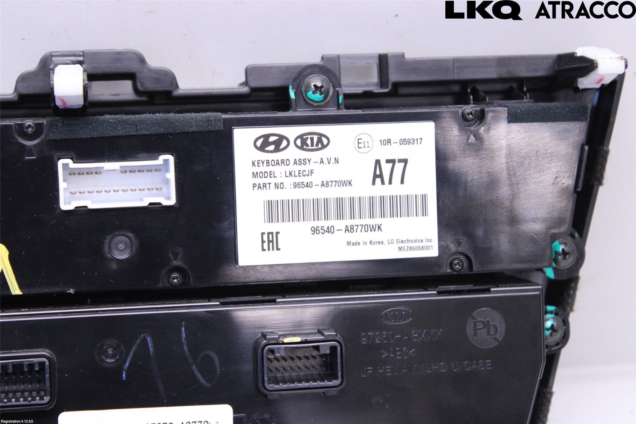 Kia OPTIMA 16-20 Ac Styrenhet Ac Manöveren