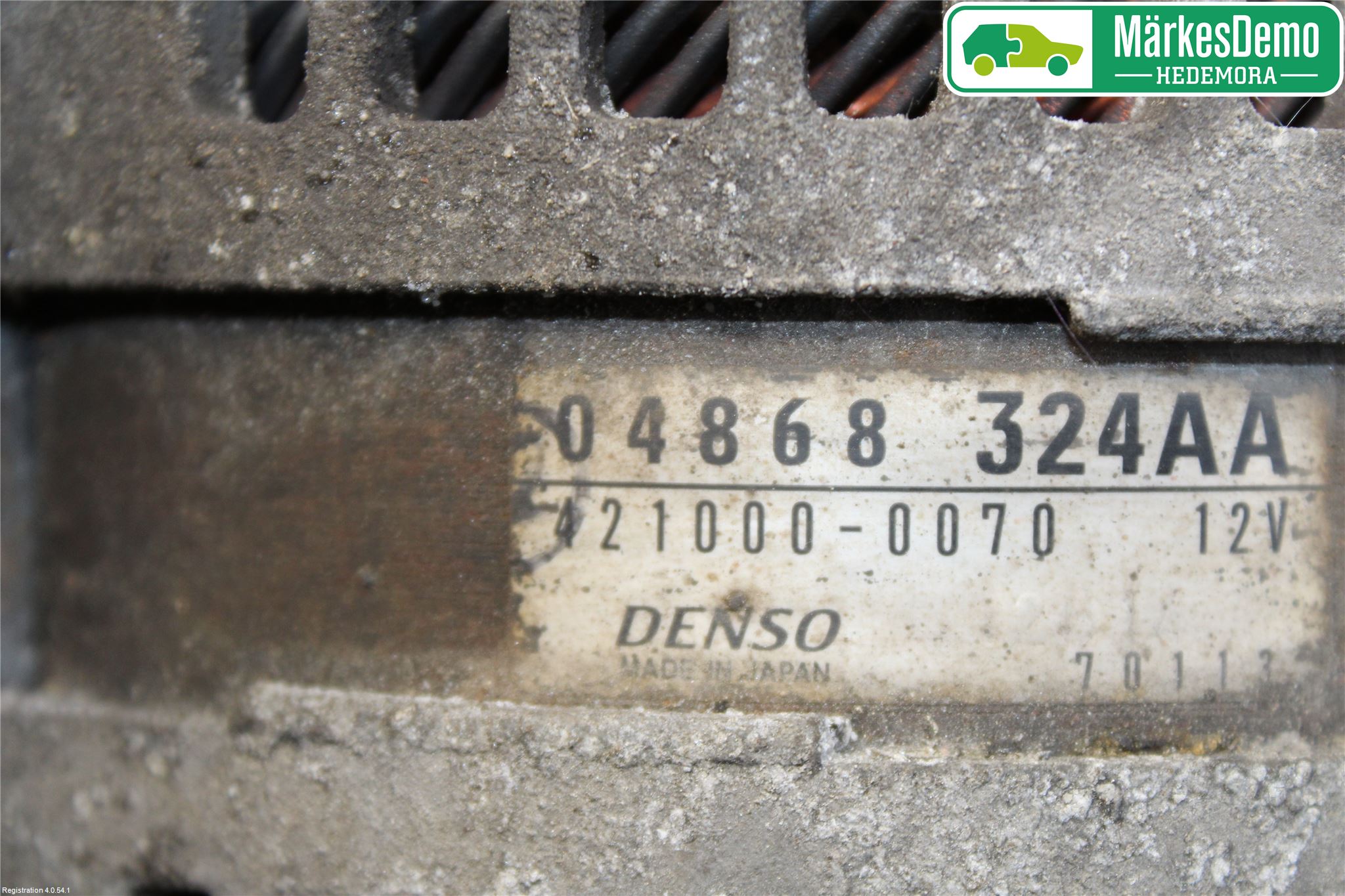 Chrysler CHR VOYAGER     01-04 Generator