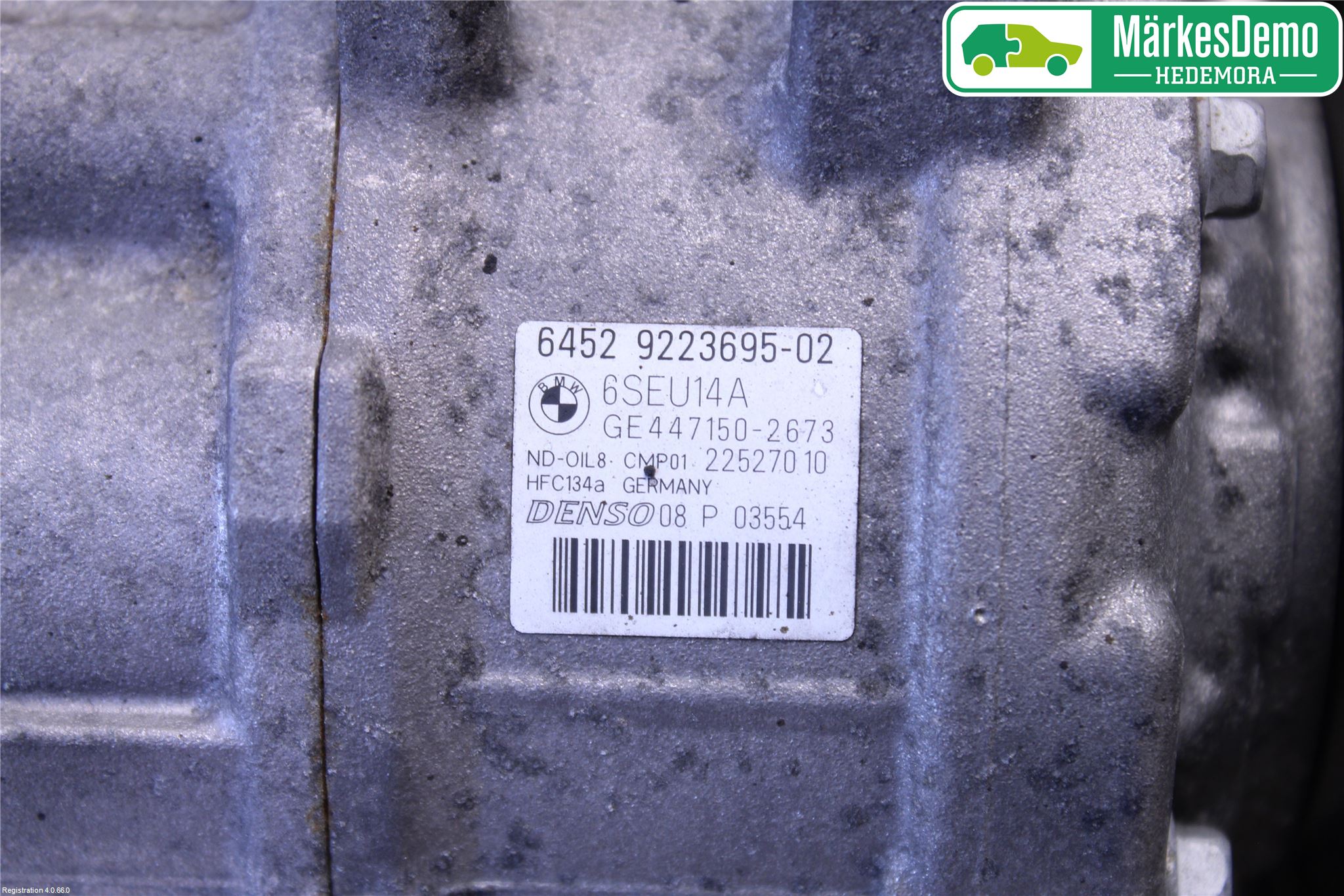 BMW 3 F30/F31/F80 12-19 Ac Kompressor