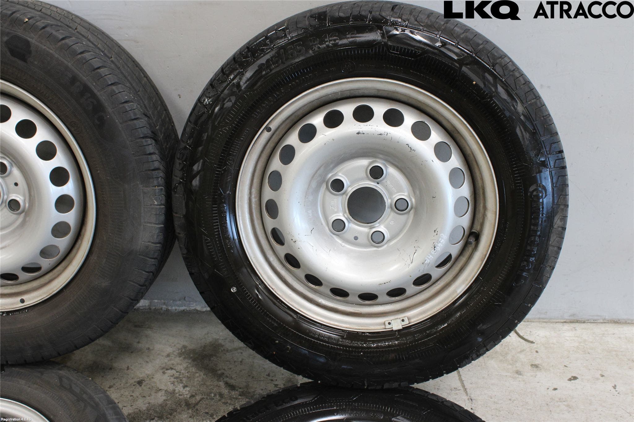 Volkswagen VW TRANSP/CARAVELLE (T6) 16-22 Sommardäck Plåtfälg 4St
