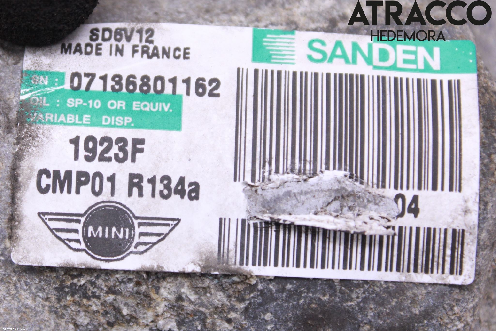 Mini COUPE R56 05-14 Ac Kompressor