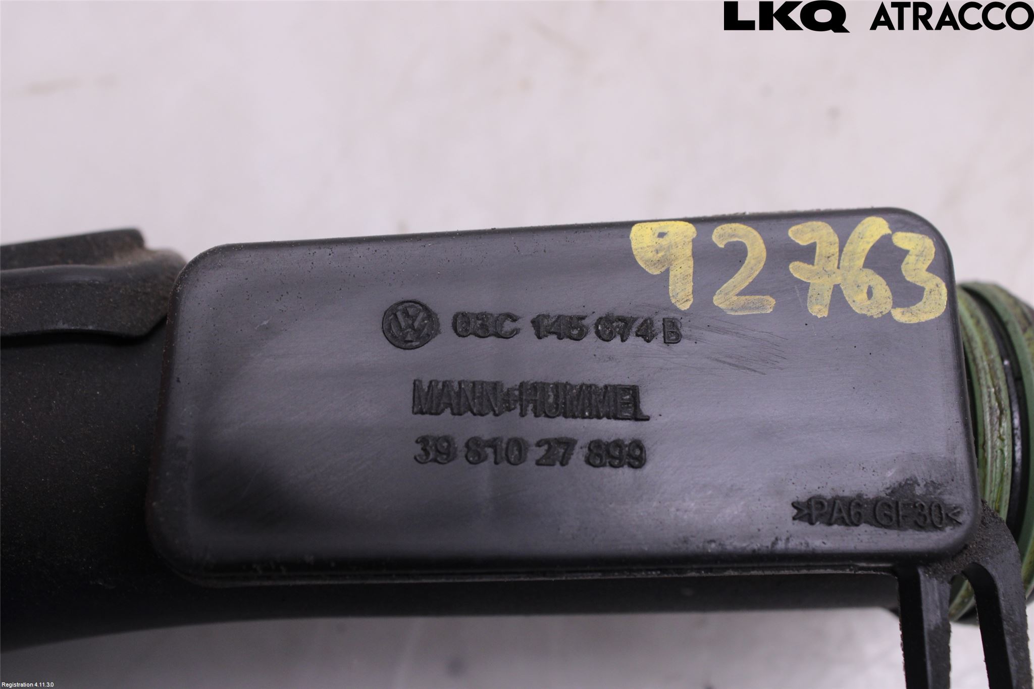 Volkswagen VW PASSAT 05-11 Laddluft-Intercoolerrör