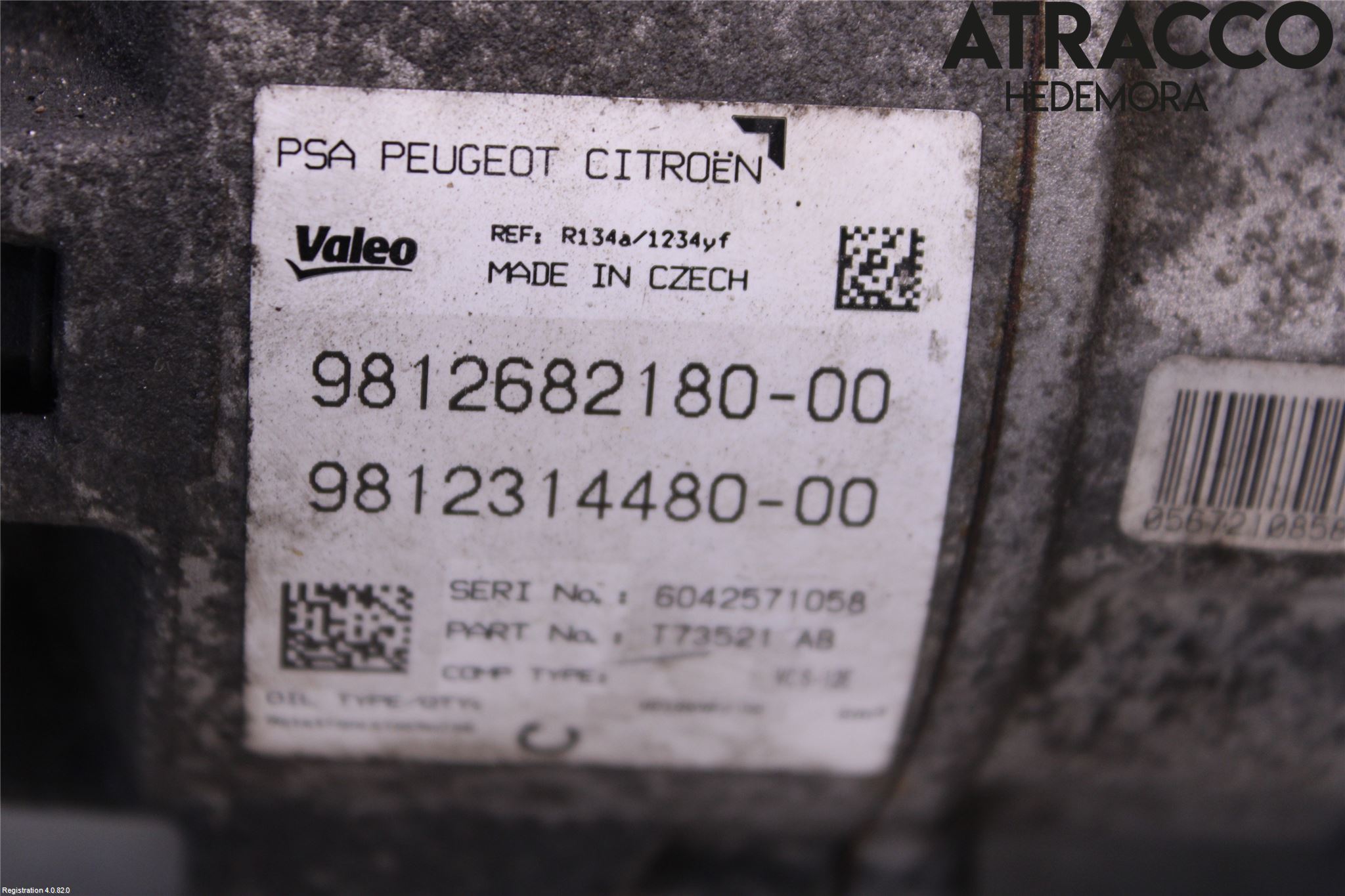 Peugeot 308 14-21 Ac Kompressor