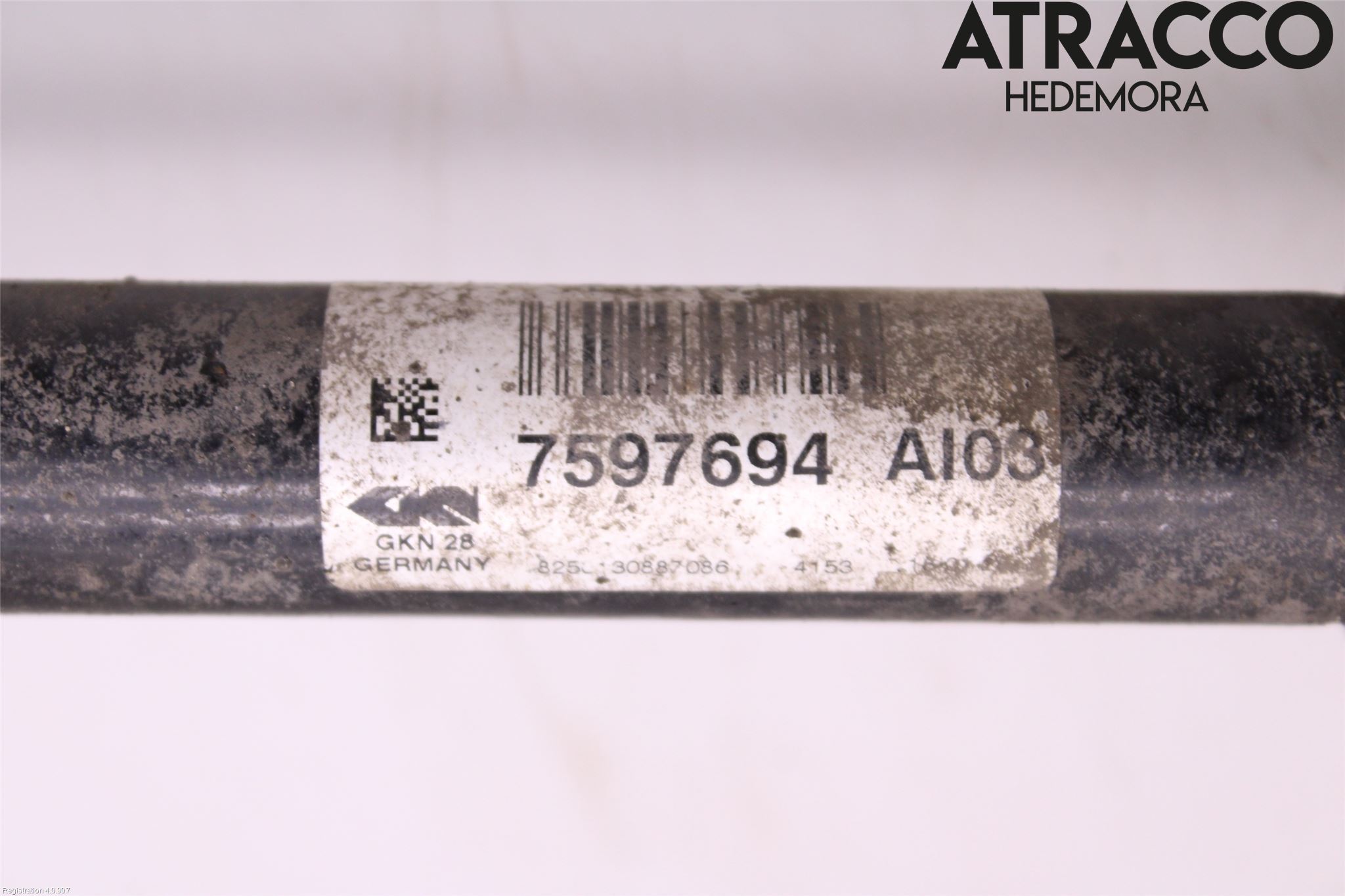 BMW 3 F30/F31/F80 12-19 Drivaxel Fram Höger