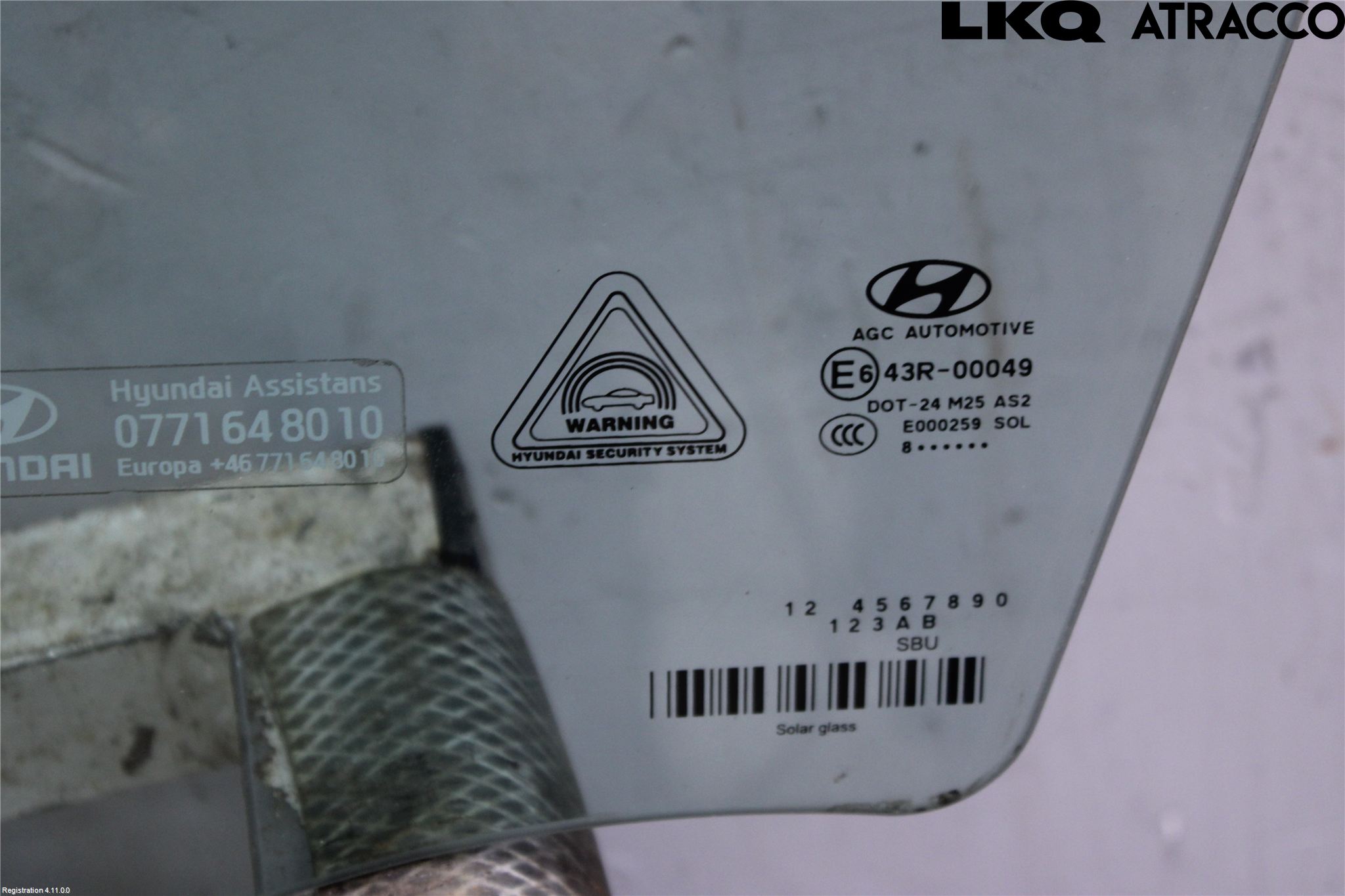 Hyundai TUCSON 05- Dörruta Fram Vänster