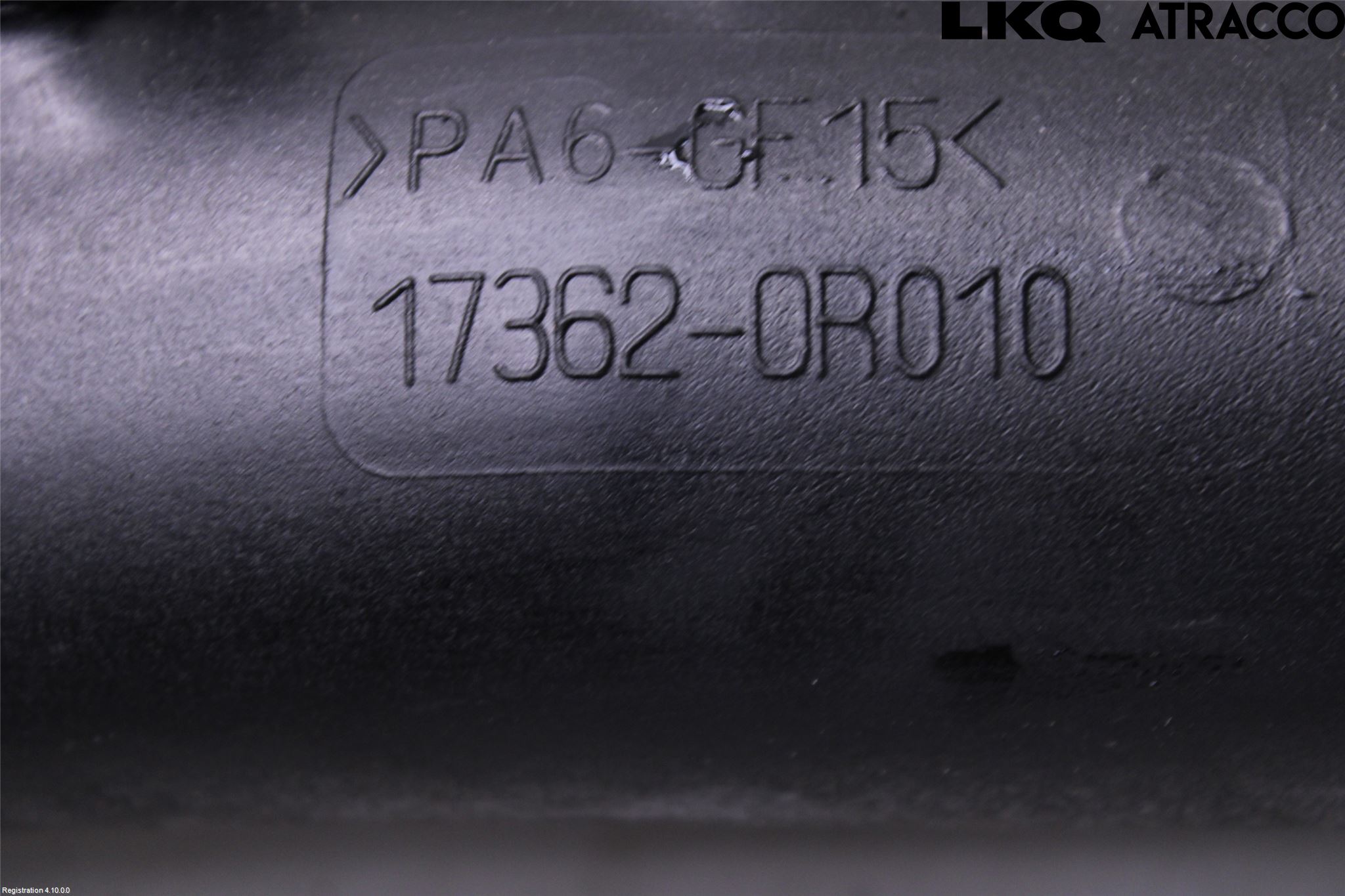 Toyota COROLLA VERSO 04-07 Laddluft-Intercoolerrör