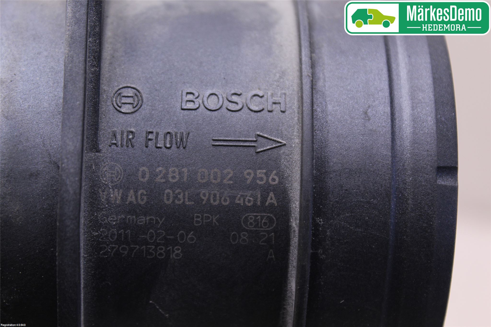 Audi A3/S3 05-13 Injluftmassamätare