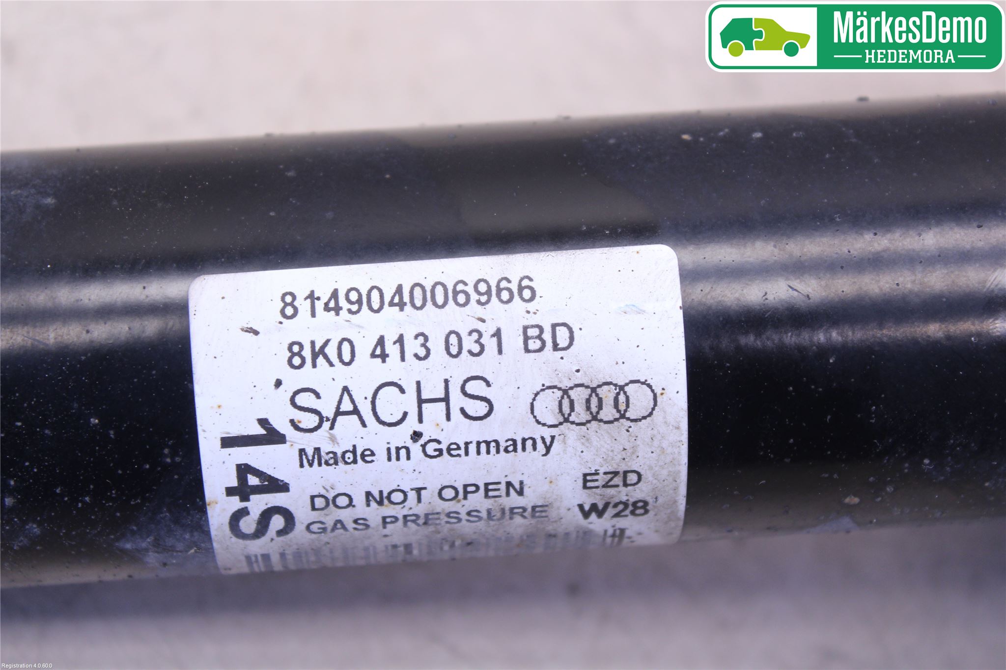 Audi A5 07-16 Fjäderben Fram Höger