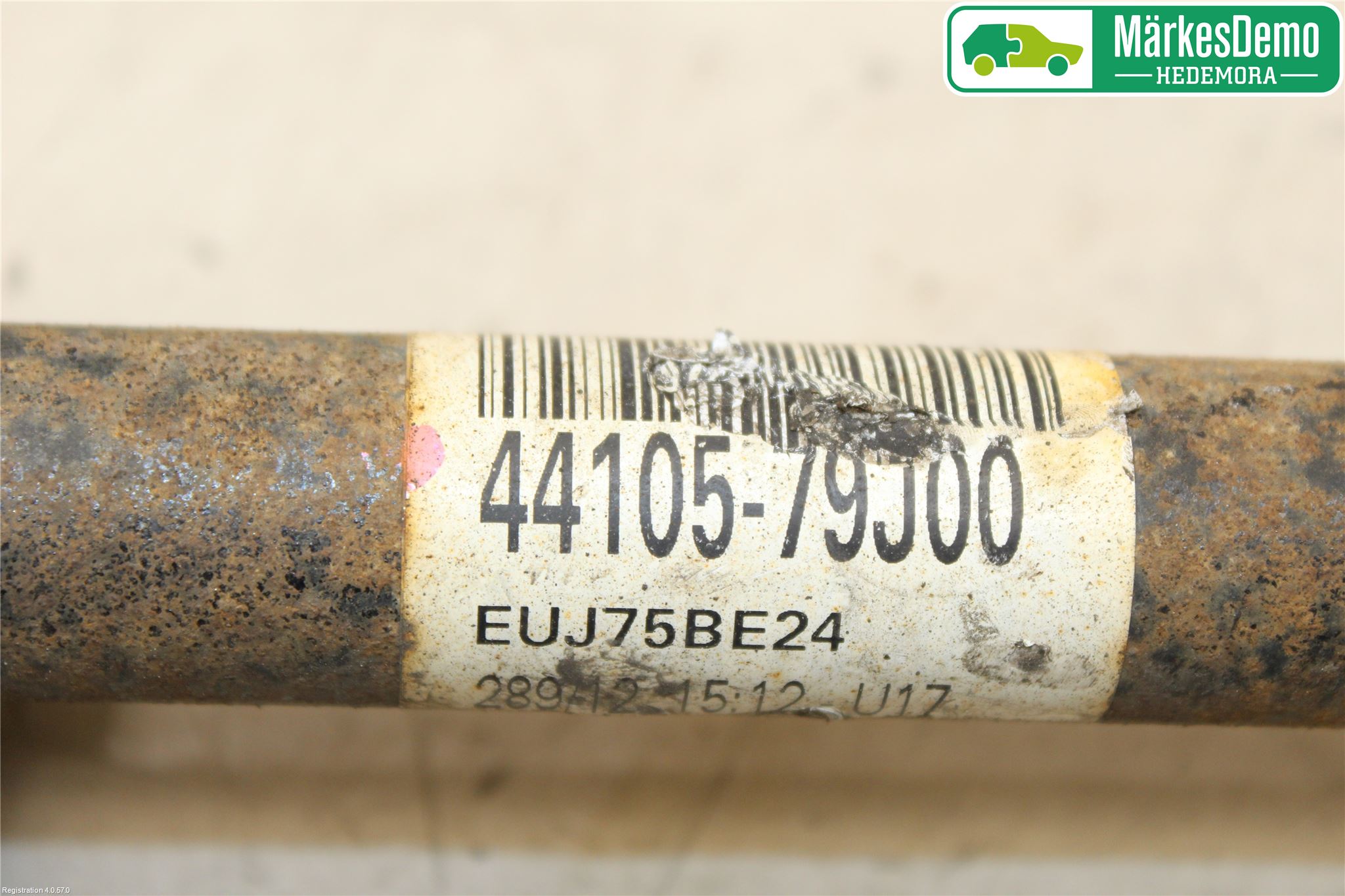 Suzuki SX4 10-13 Drivaxel Bak Höger