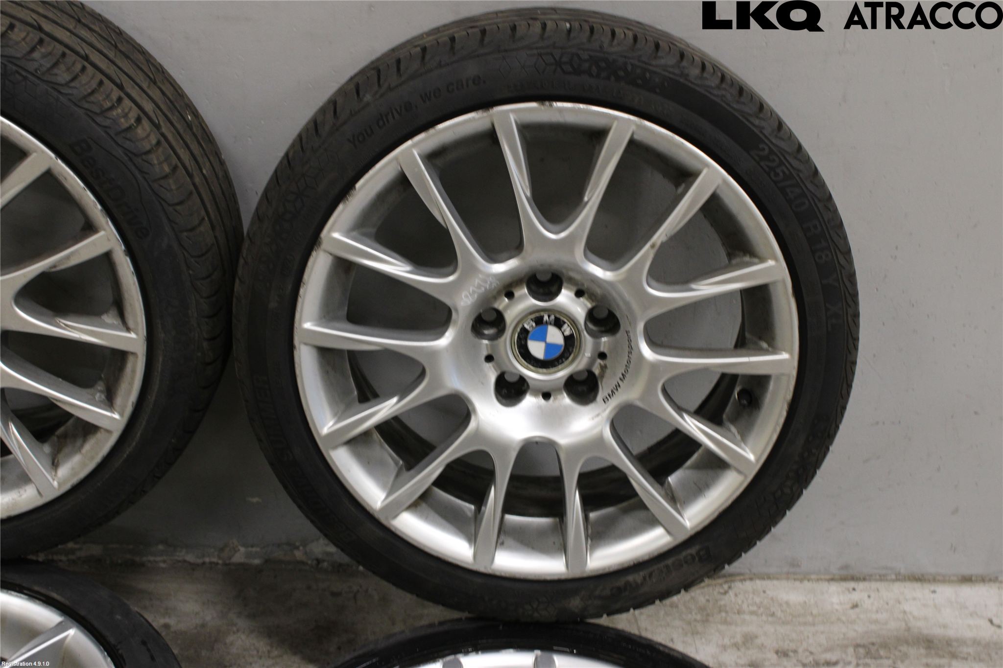 BMW 3 E90/91 SED/TOU 05-12 Sommardäck Alumfälg 4St