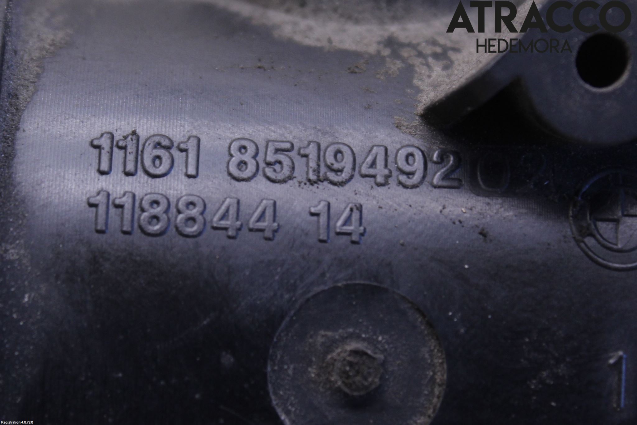 BMW 3 F30/F31/F80 12-19 Laddluft-Intercoolerrör