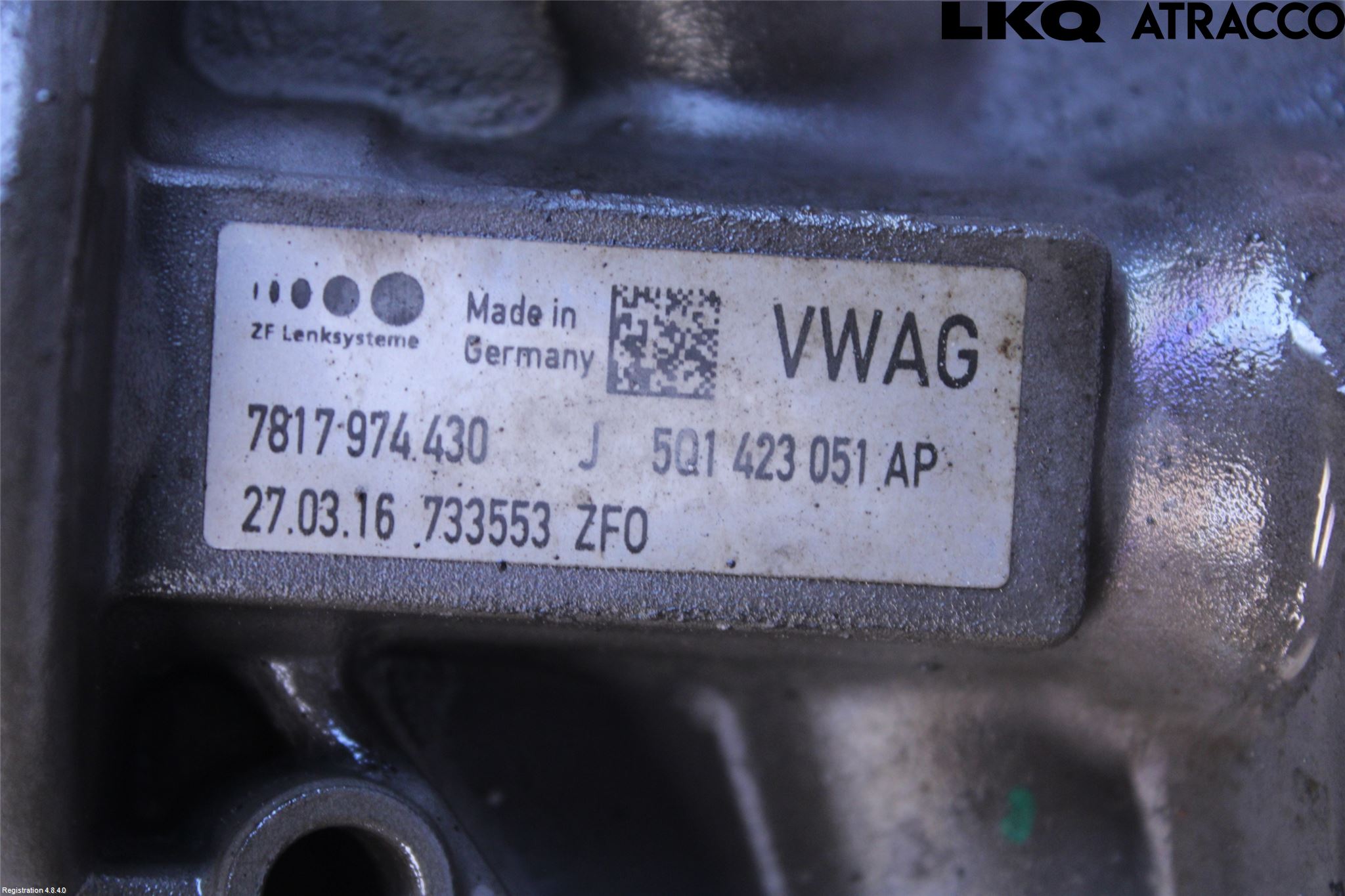 Audi A3/S3 8V 13-20 Styrväxel-Snäcka Elektrisk