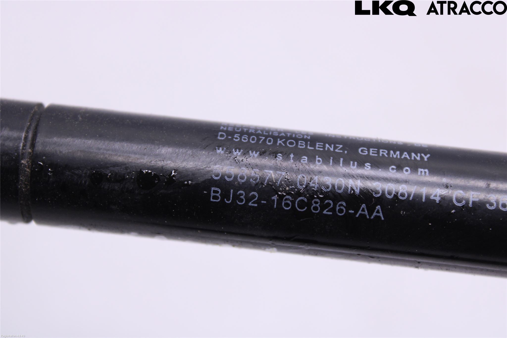 Landrover LAND ROVER RANGE ROVER EVOQUE (L538) 11-18 Gasfjäder Motorhuv