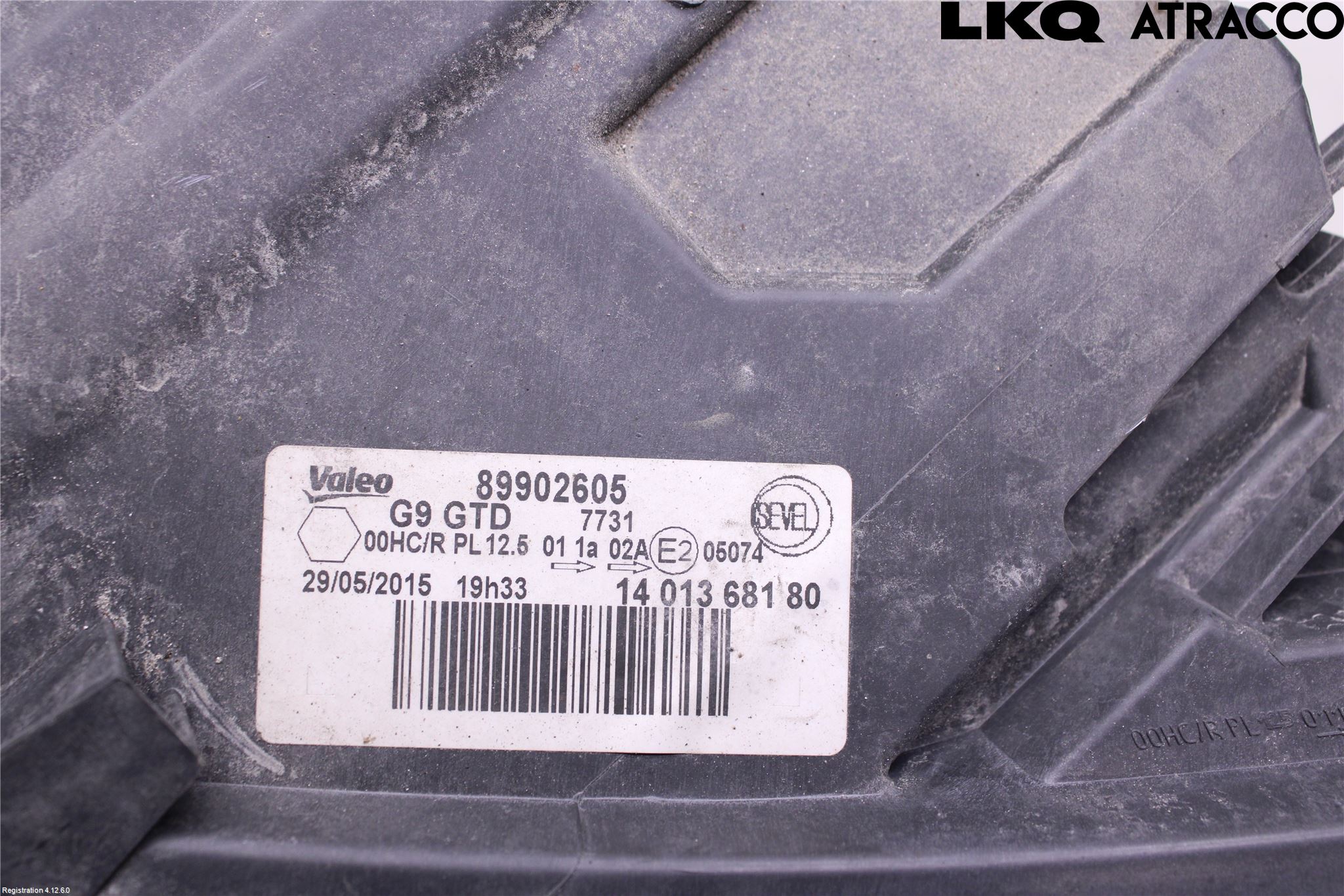 Toyota PROACE I 13-16 Strålkastare Vänster