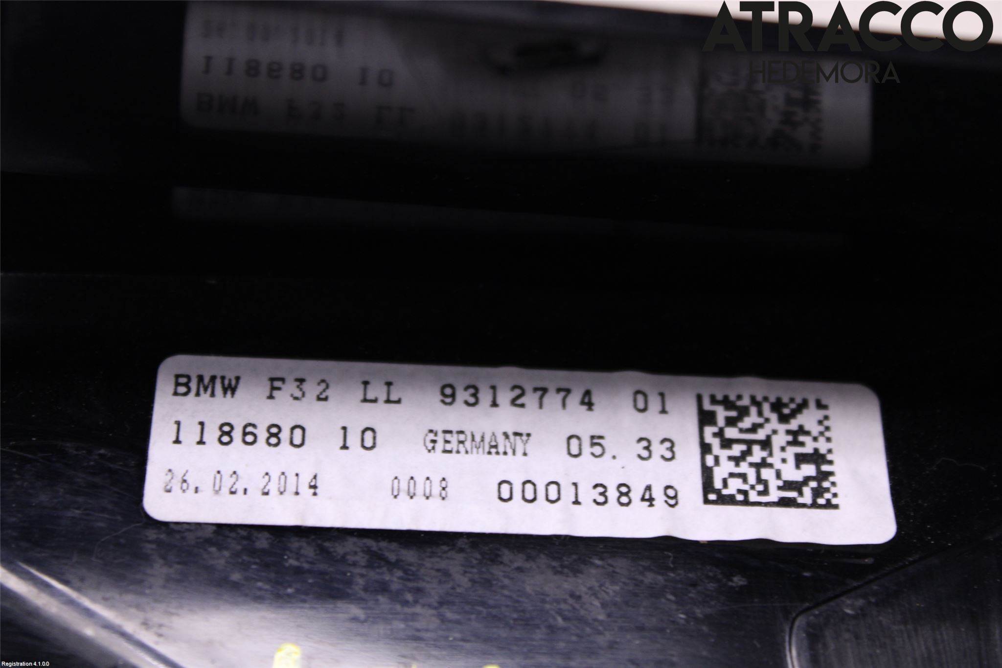BMW 4 F32/F33/F82/F83 13-20 Instrument Komb