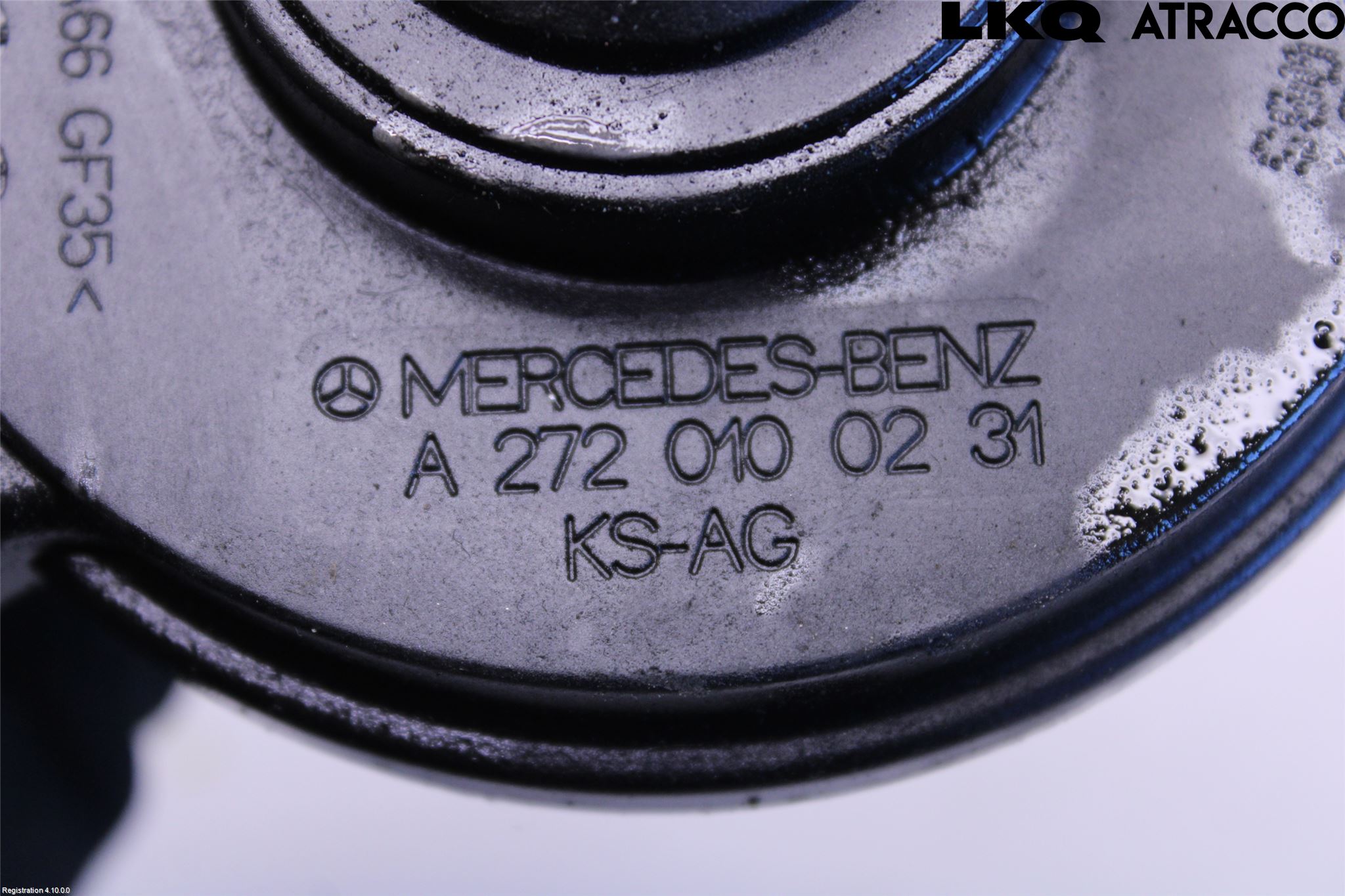 Mercedes-Benz MB S-KLASS (W221) 05-13 Vevhusventilation Slang-Rör