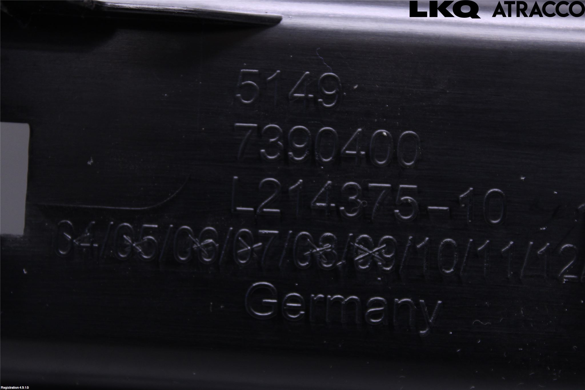 BMW 5 G30/G31/F90 17-23 Inredning Bakluckeklädsel