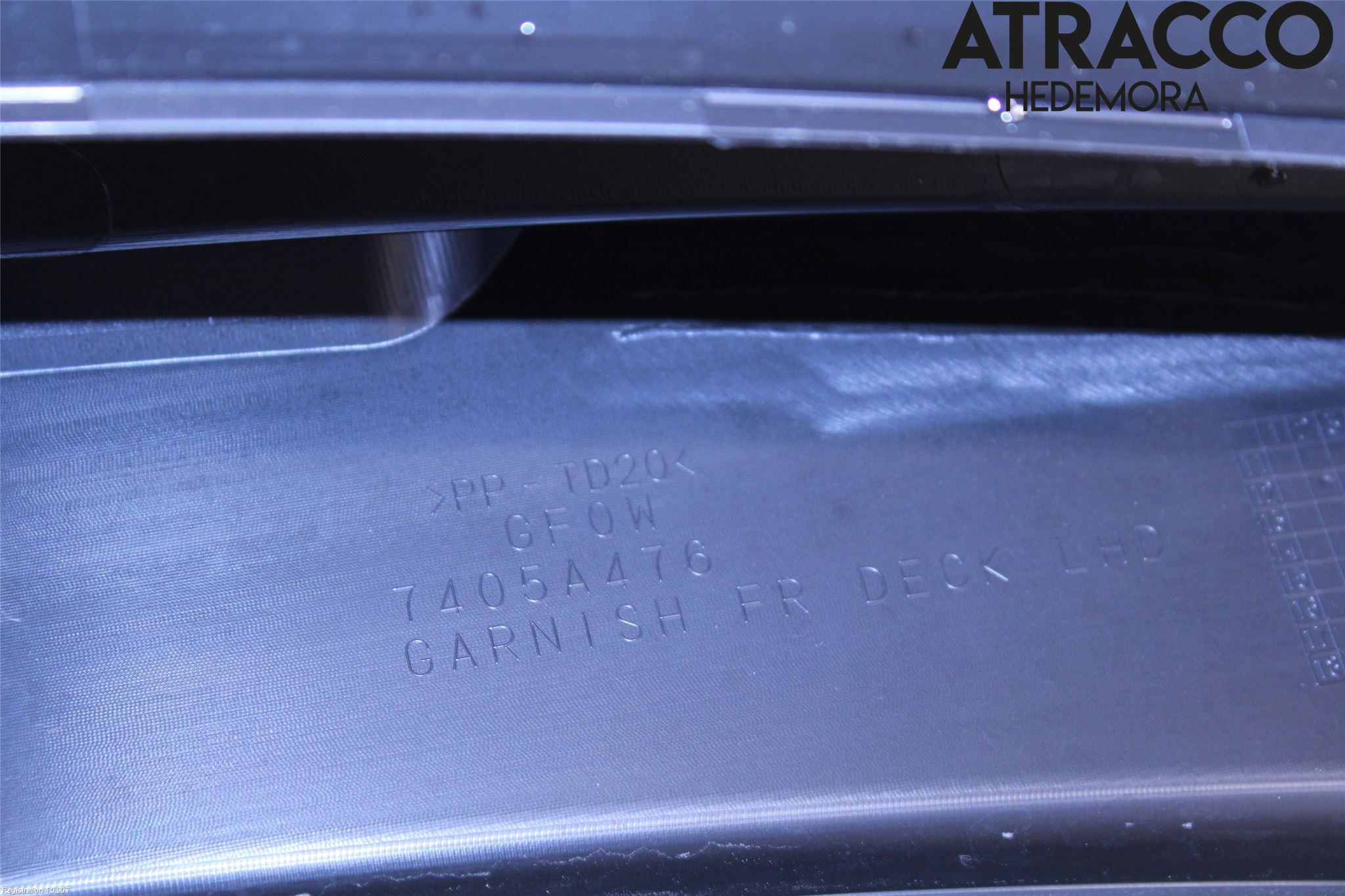 Mitsubishi OUTLANDER 13-21 Torpedplåt-Torpedplast