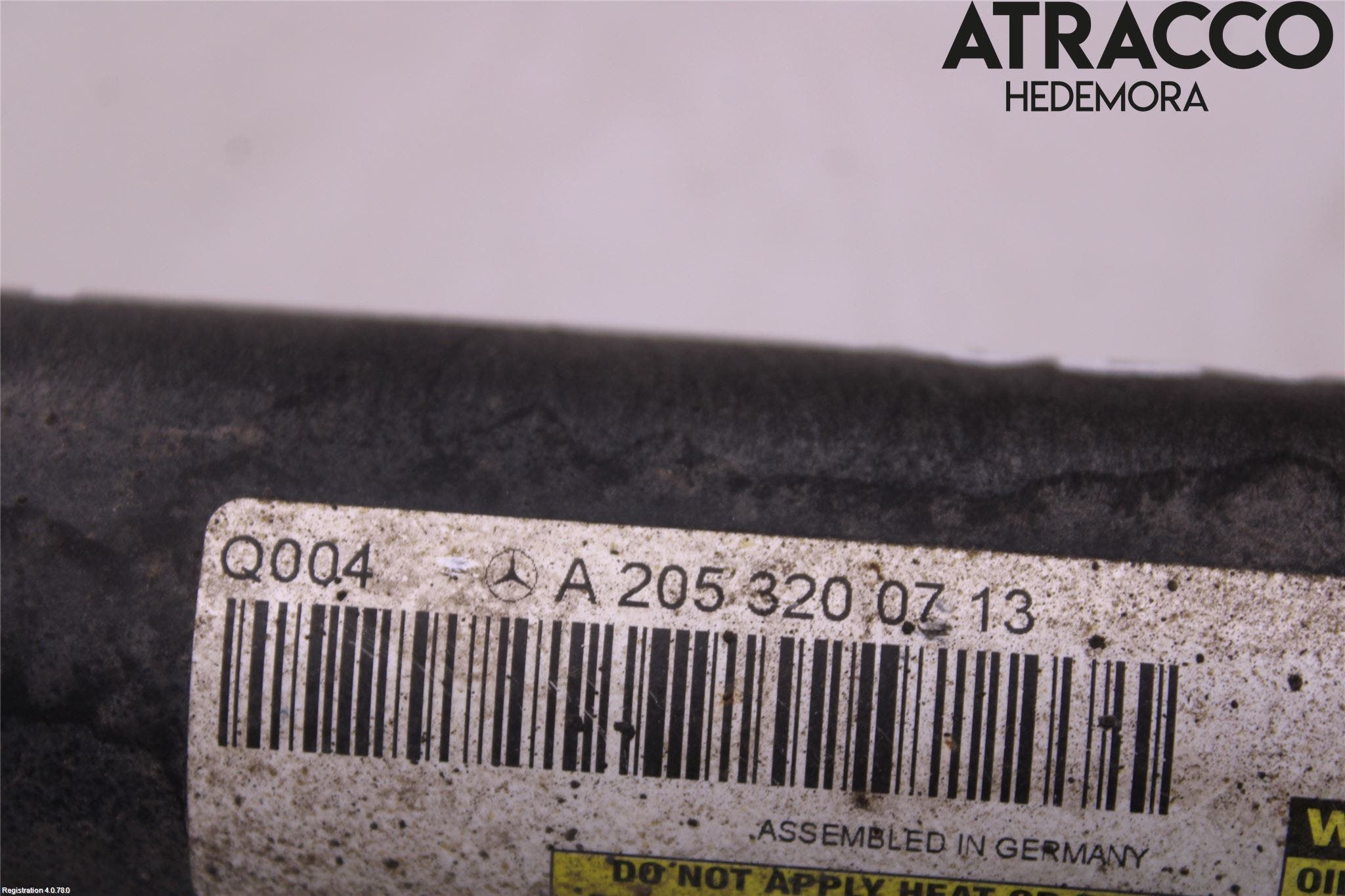 Mercedes-Benz MB C-KLASS (W205) 14-21 Fjäderben Fram Vänster