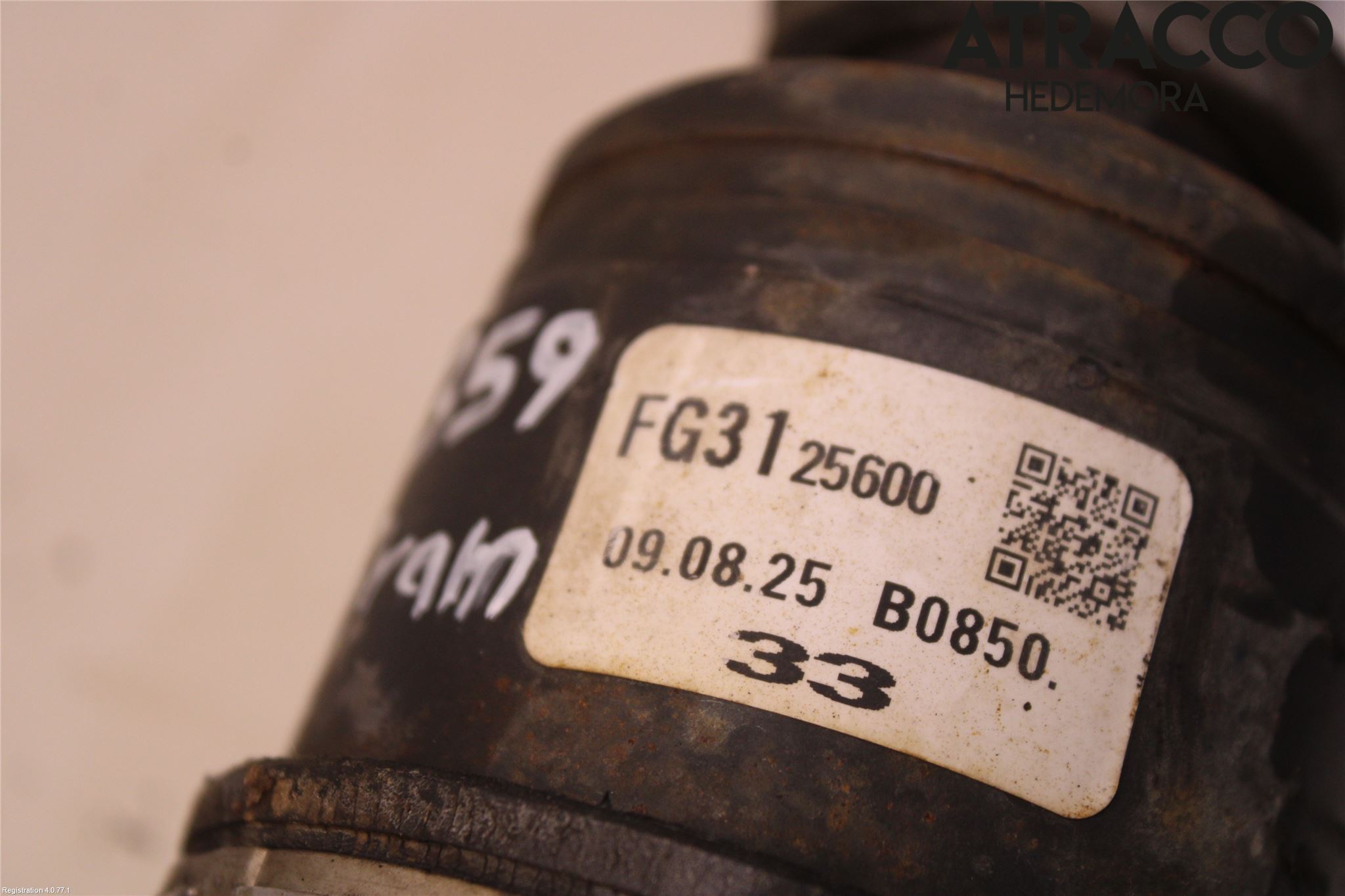 Mazda 3 II 09-13 Drivaxel Fram Vänster