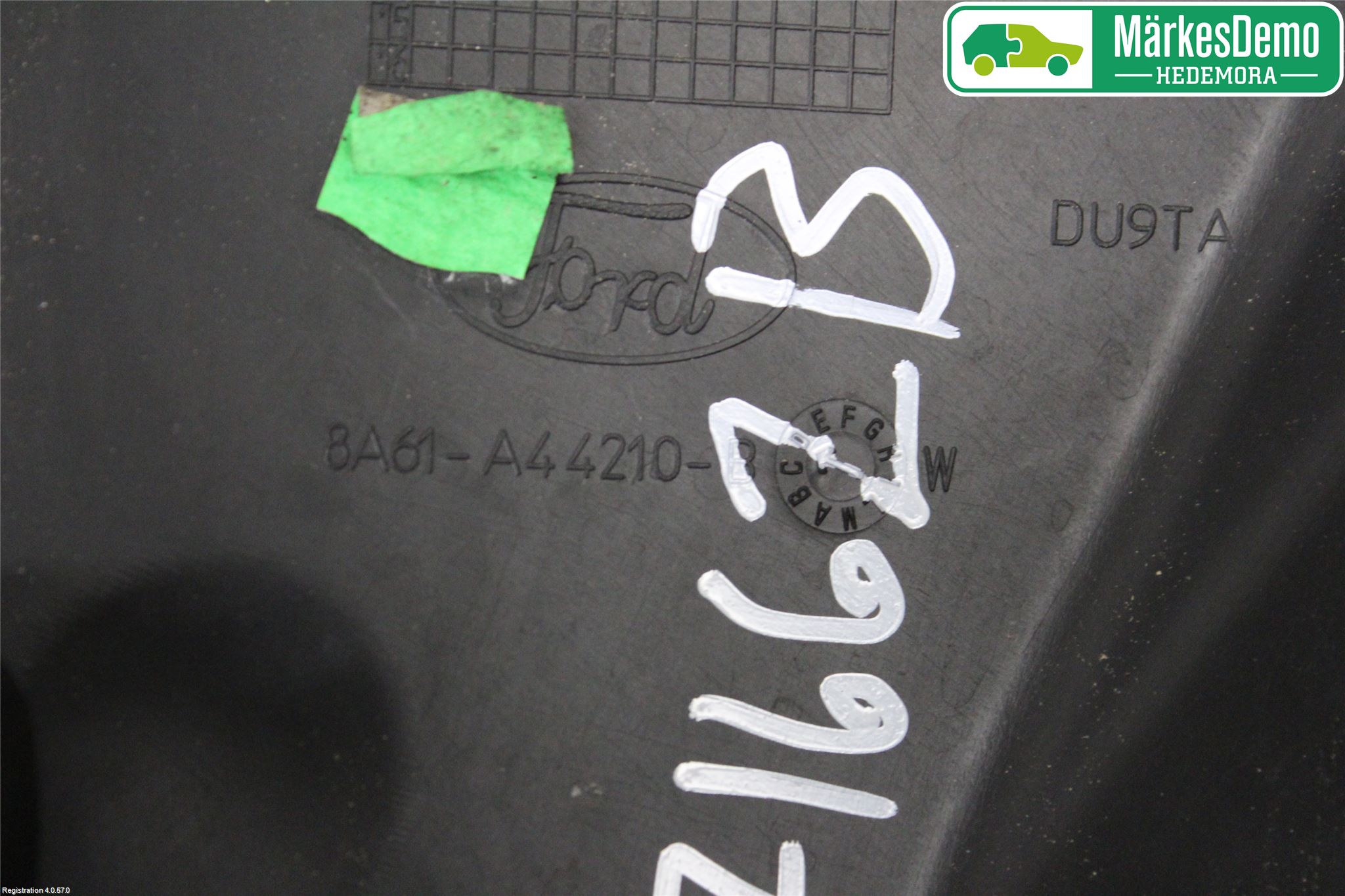 Ford FIESTA 09-12 Spoiler Baklucka