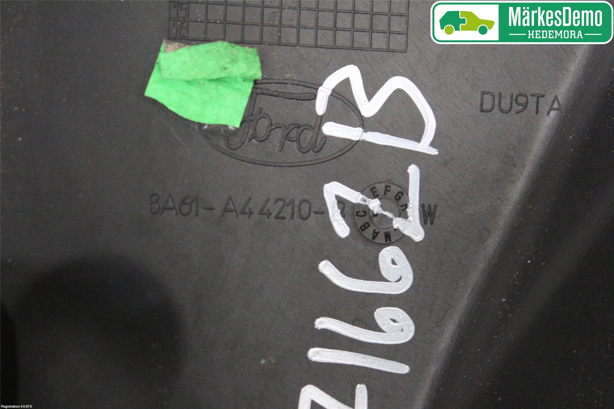 Ford FIESTA 09-12 Spoiler Baklucka