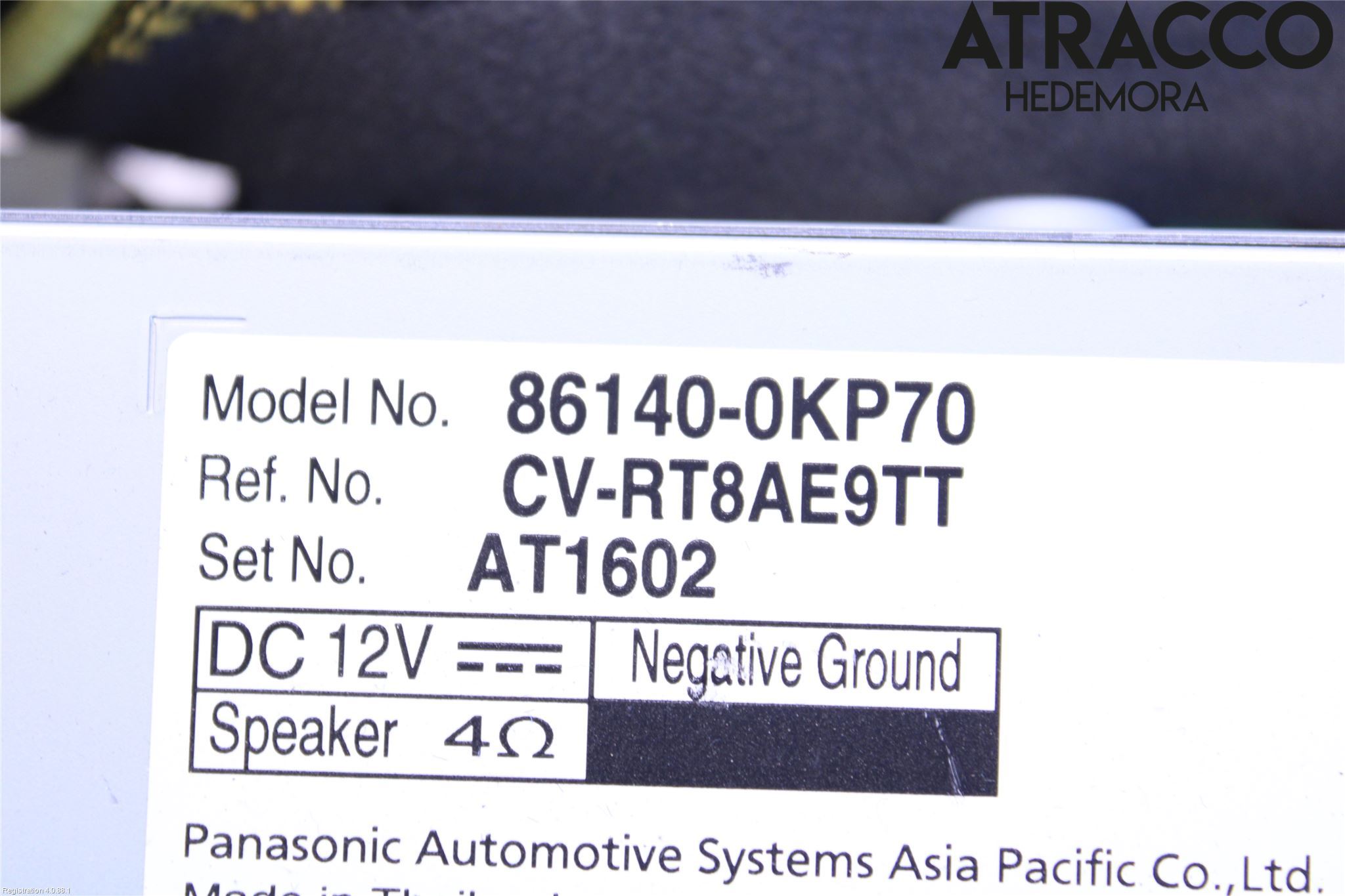 Toyota HILUX 16- Cd Radio - Multimediapanel