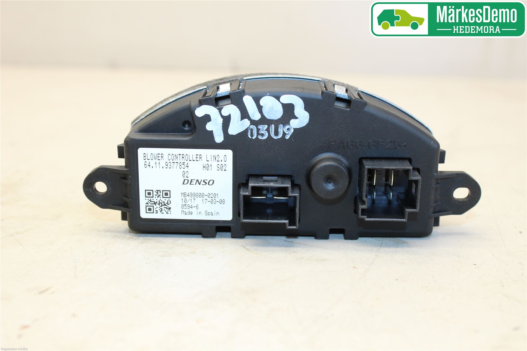 Mini ONE/COOPER 3DR F56 14-24 Värmefläktsmotstånd