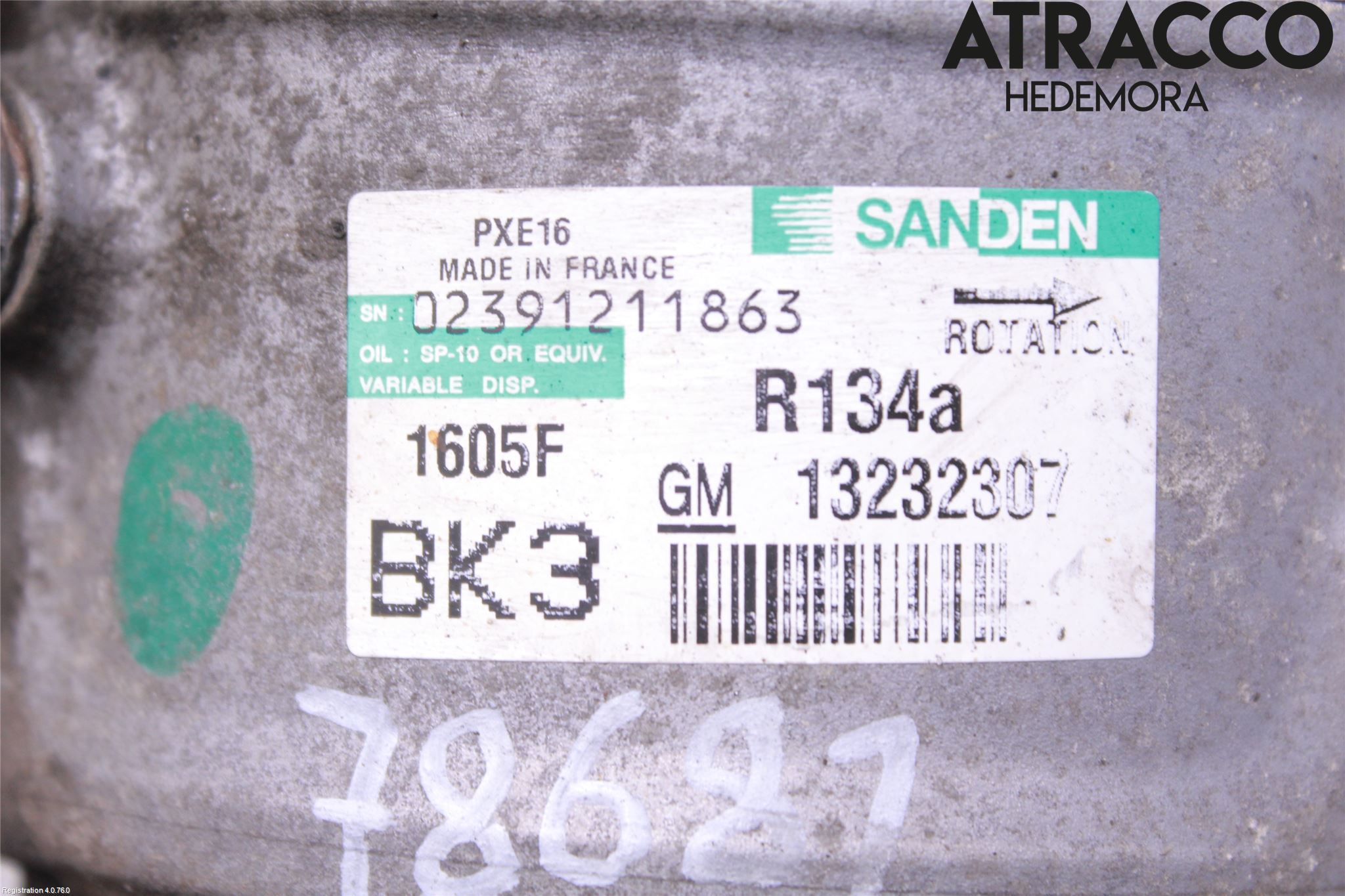 Opel INSIGNIA 09-16 Ac Kompressor