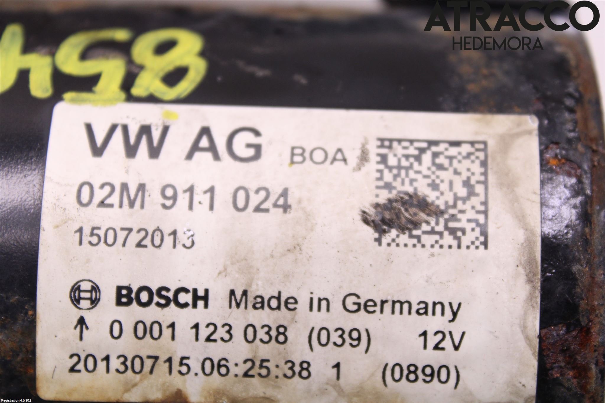 Skoda YETI Startmotor Diesel