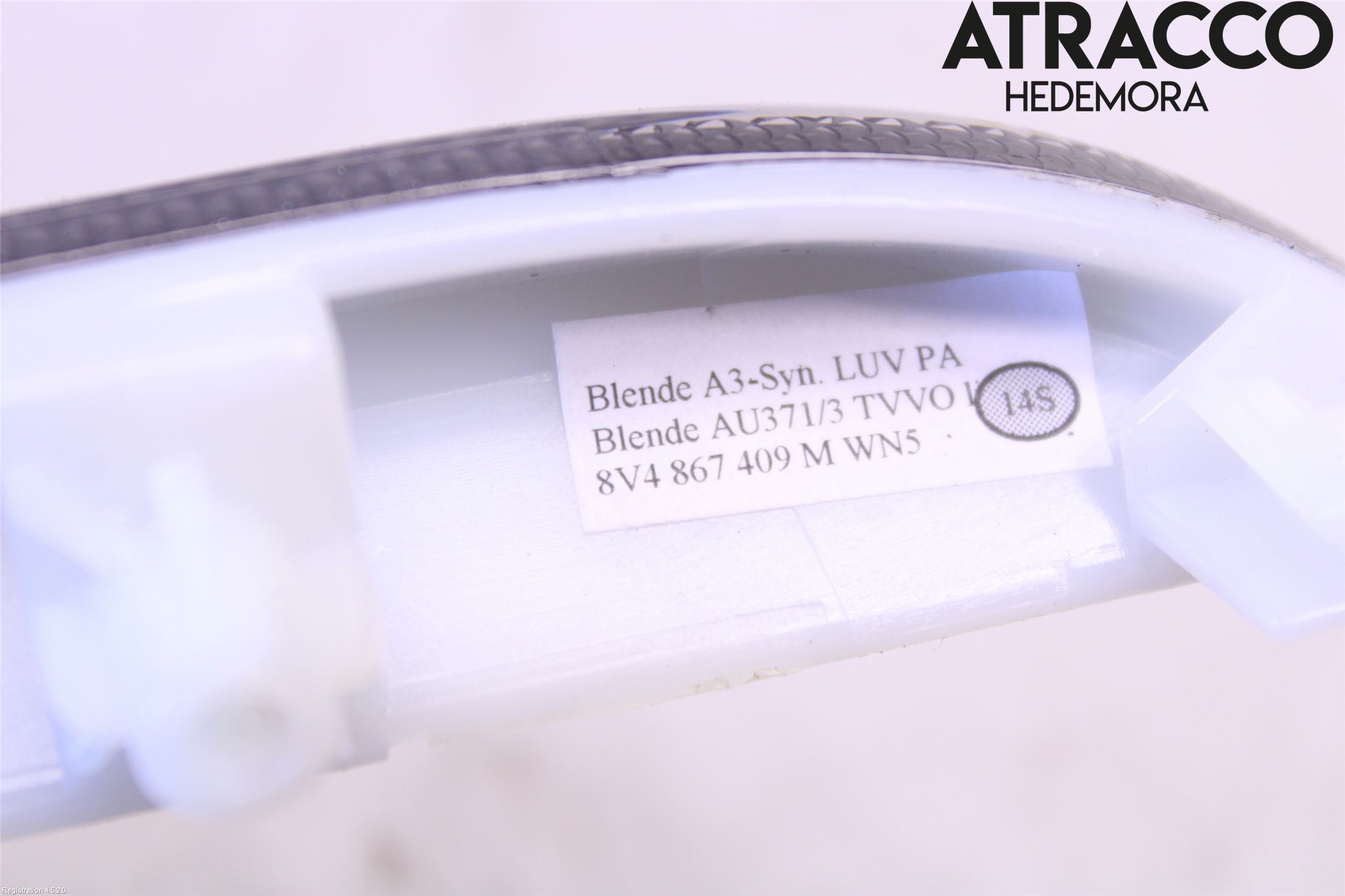 Audi A3/S3 8V 13-20 Dörr Dekorlist Fram Vä