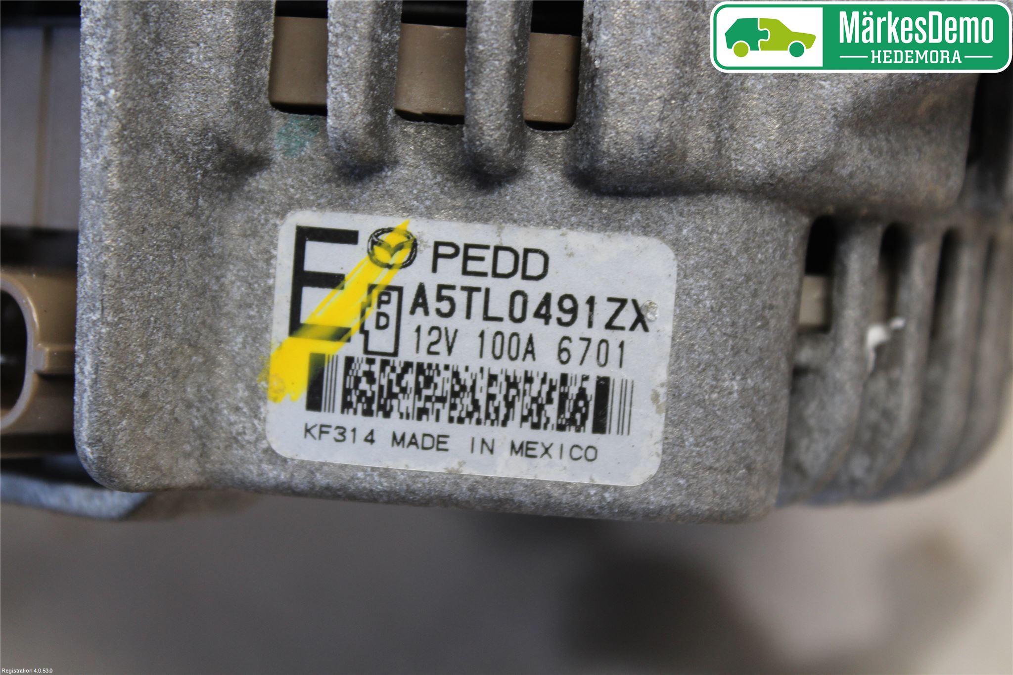 Mazda 3 III 14-19 Generator