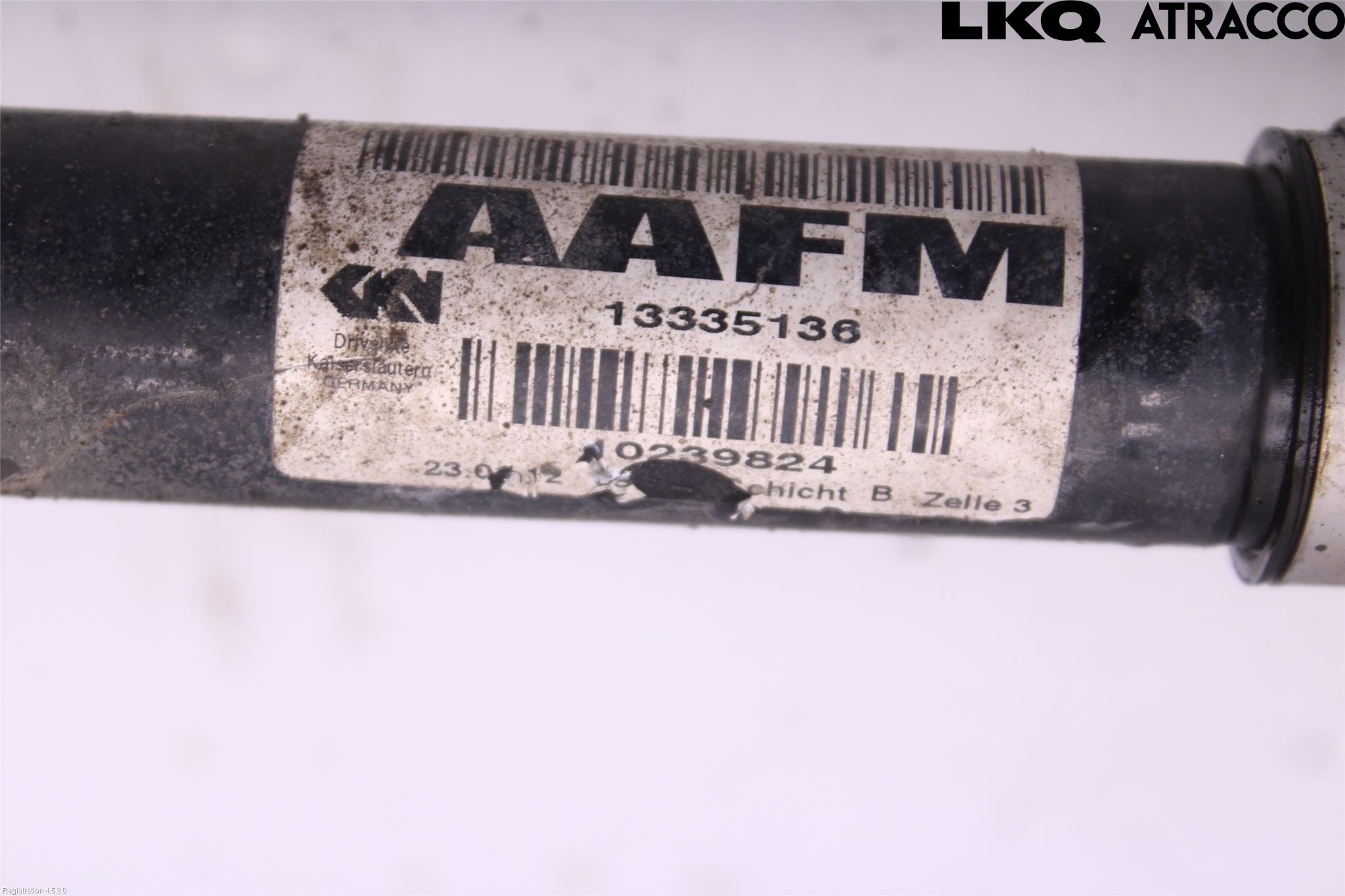 Opel ASTRA J 10-15 Drivaxel Fram Höger