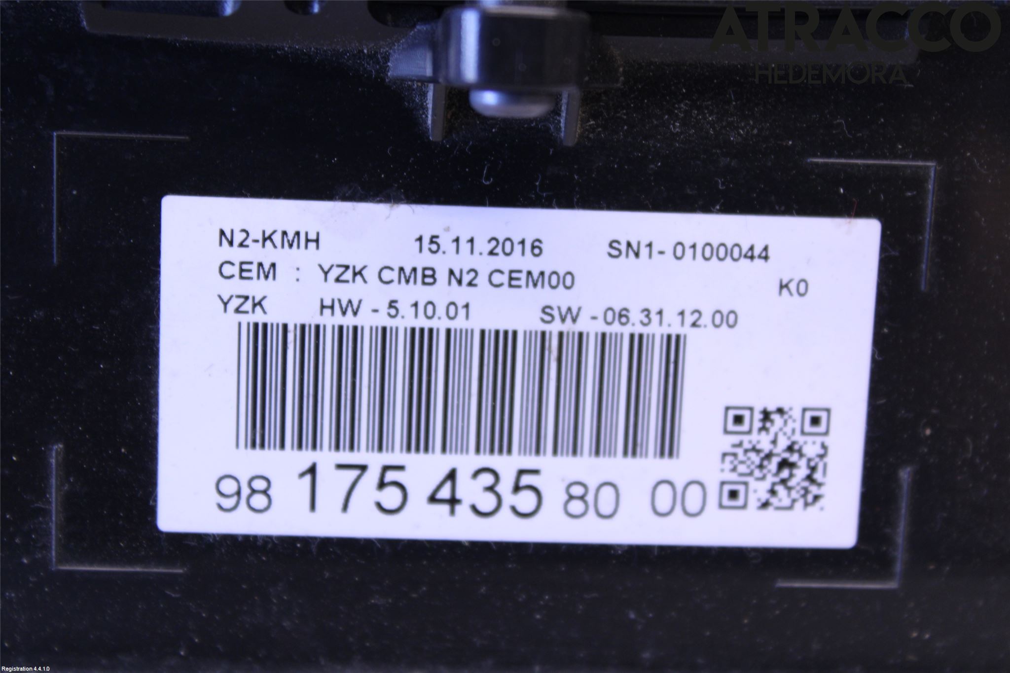 Citroen JUMPY/E-JUMPY 16- Instrument Komb