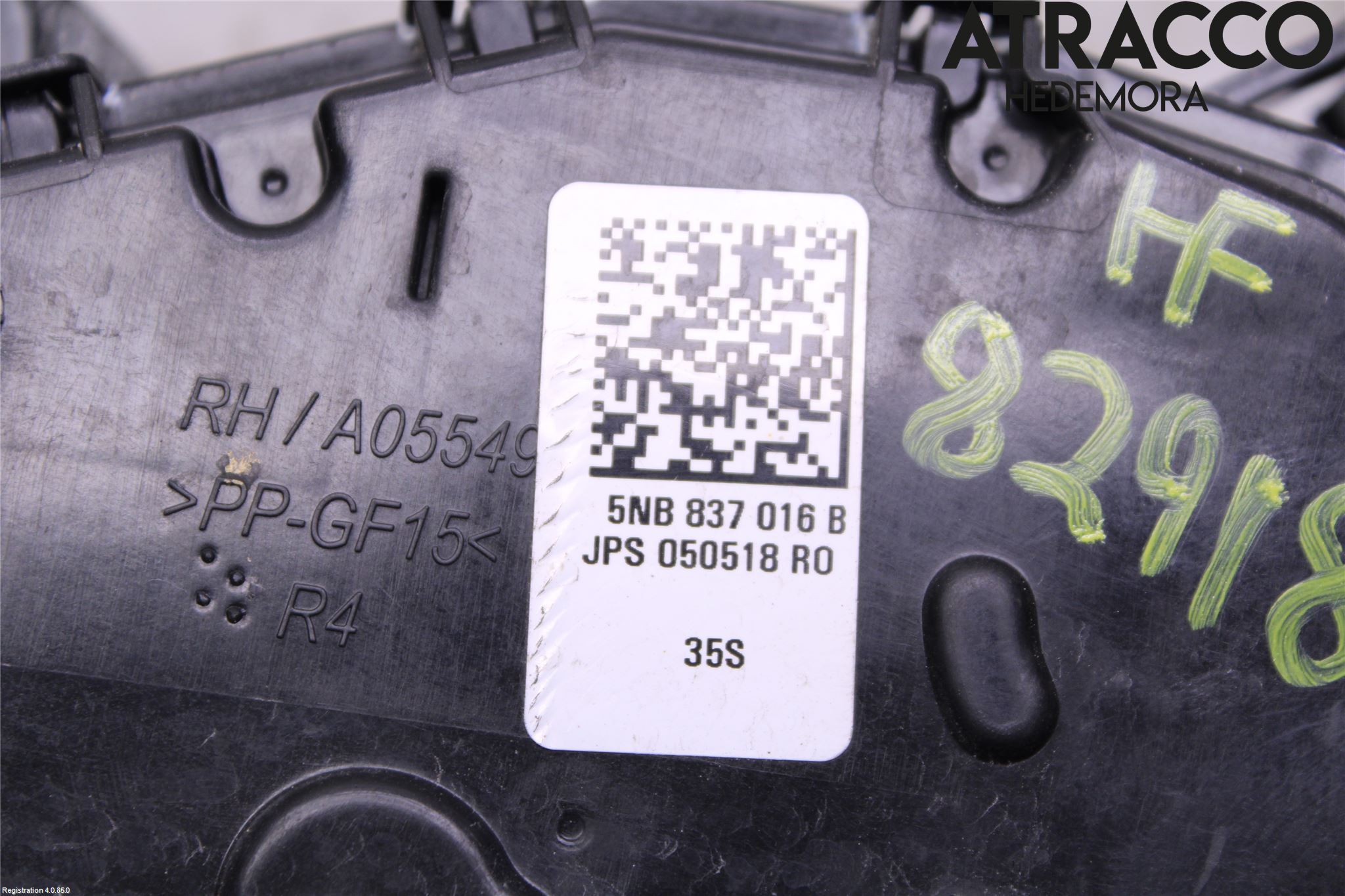 Volkswagen VW ARTEON 17- Låskista-Dörrlås