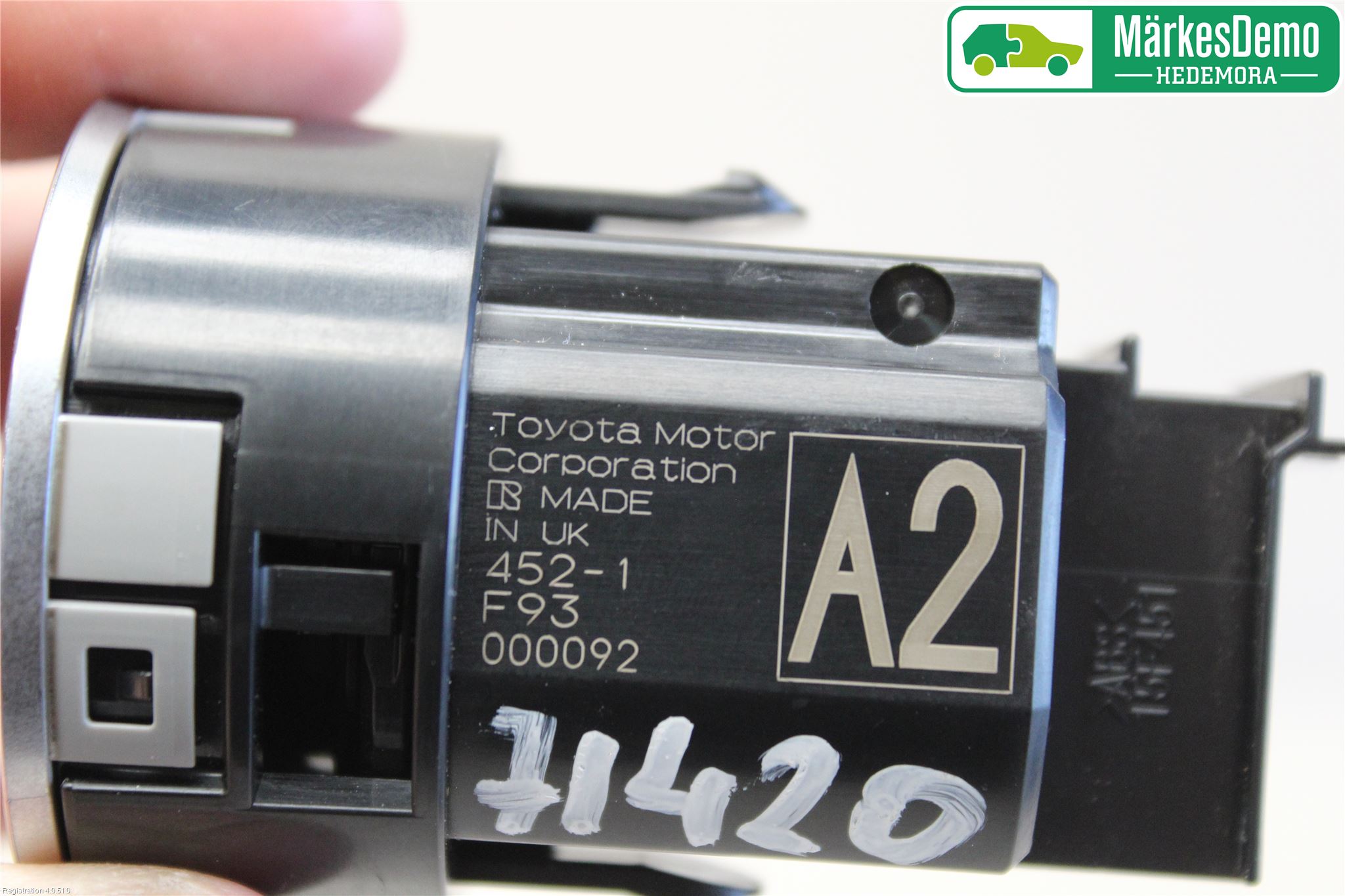 Toyota COROLLA 19- Startknapp Personbil