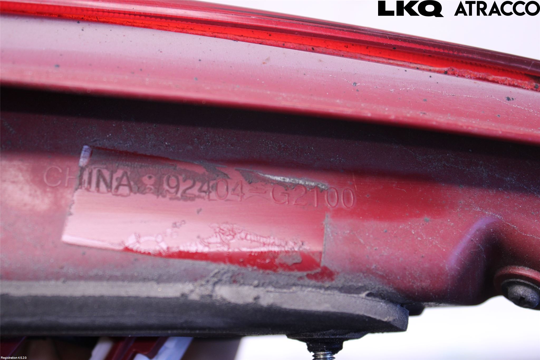 Hyundai IONIQ AE 17-22 Bakljus Lucka Hö