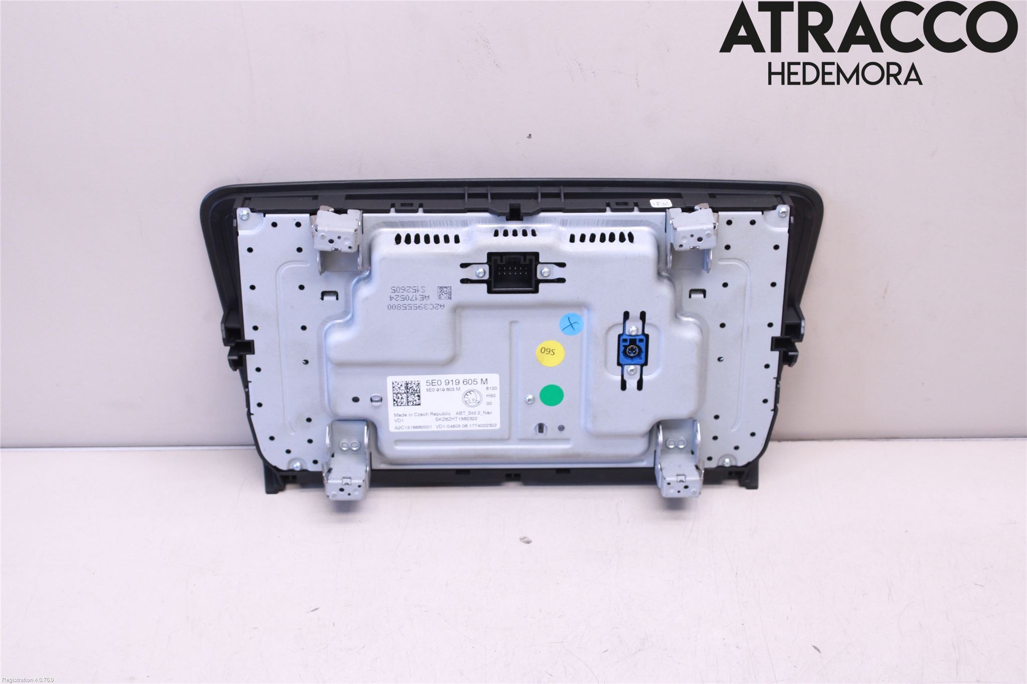 Skoda OCTAVIA (5E) 13-20 Multifunktionsdisplay